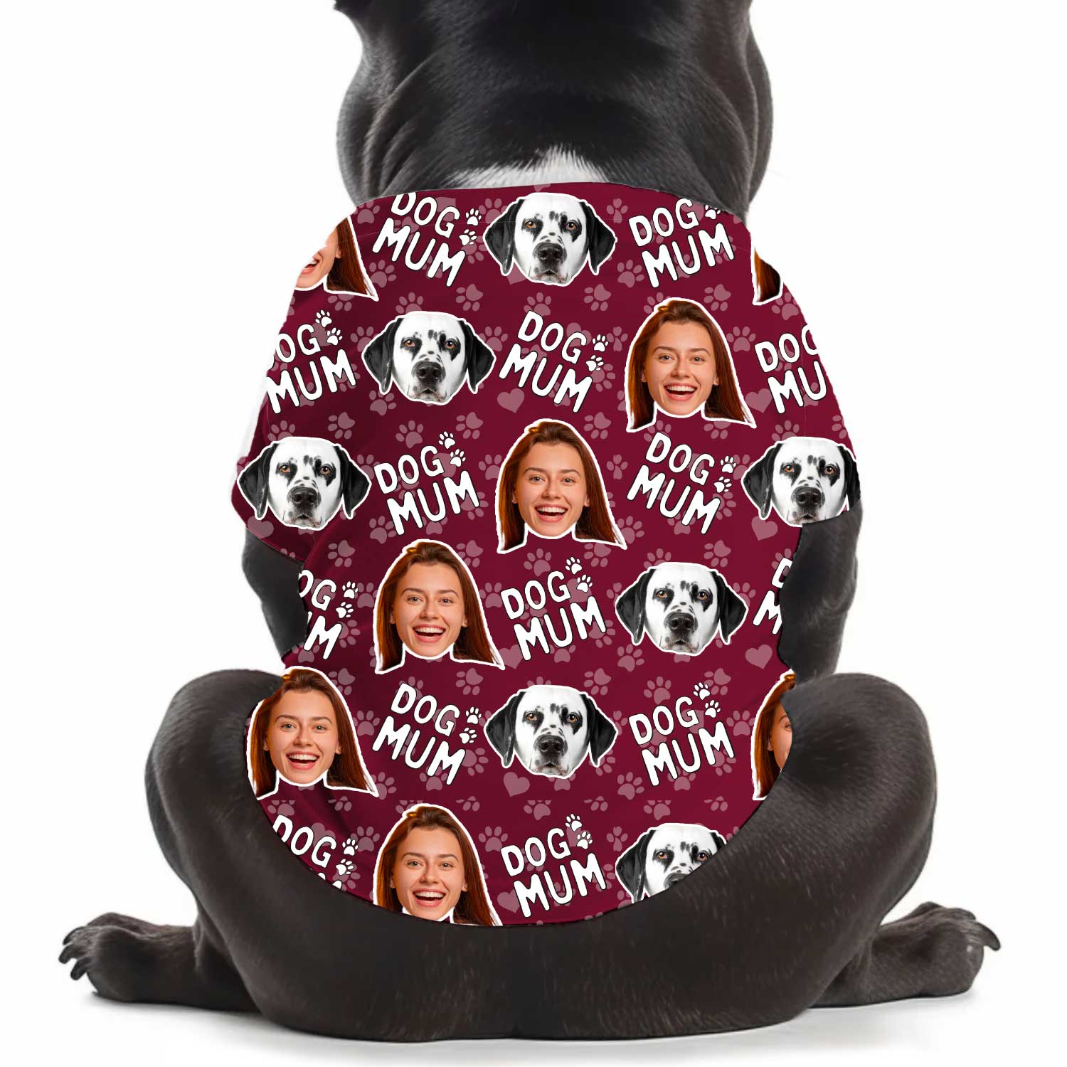 Dog Mum Personalised Dog T Shirt