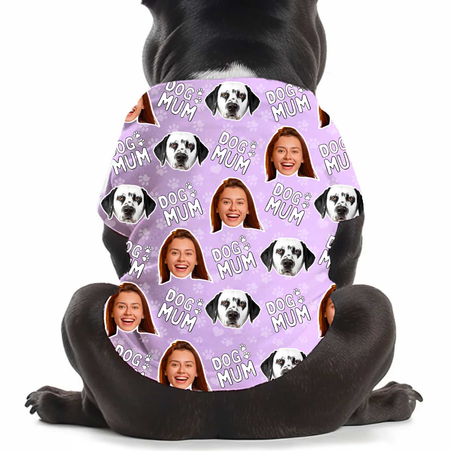 Dog Mum Personalised Dog T Shirt