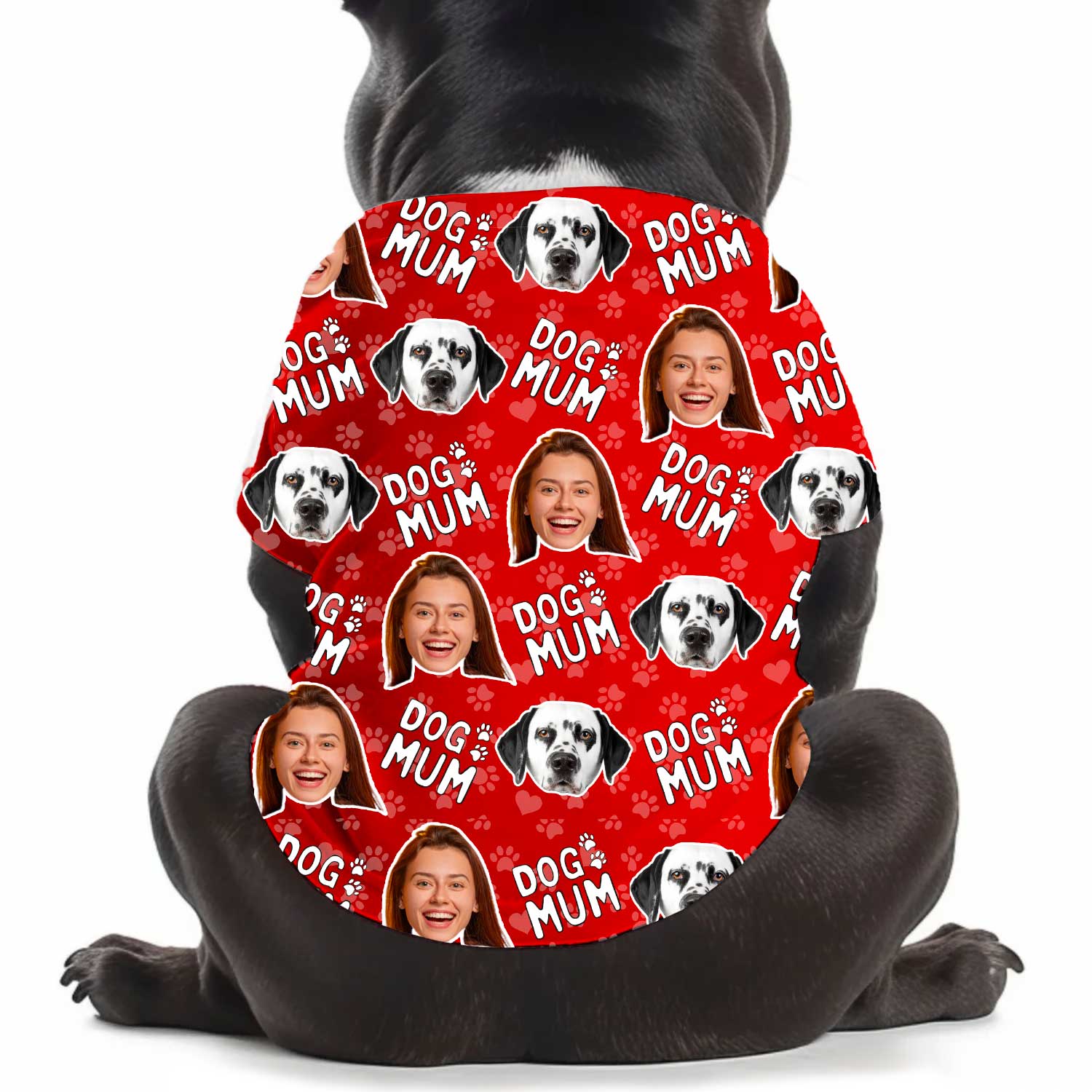 Dog Mum Personalised Dog T Shirt