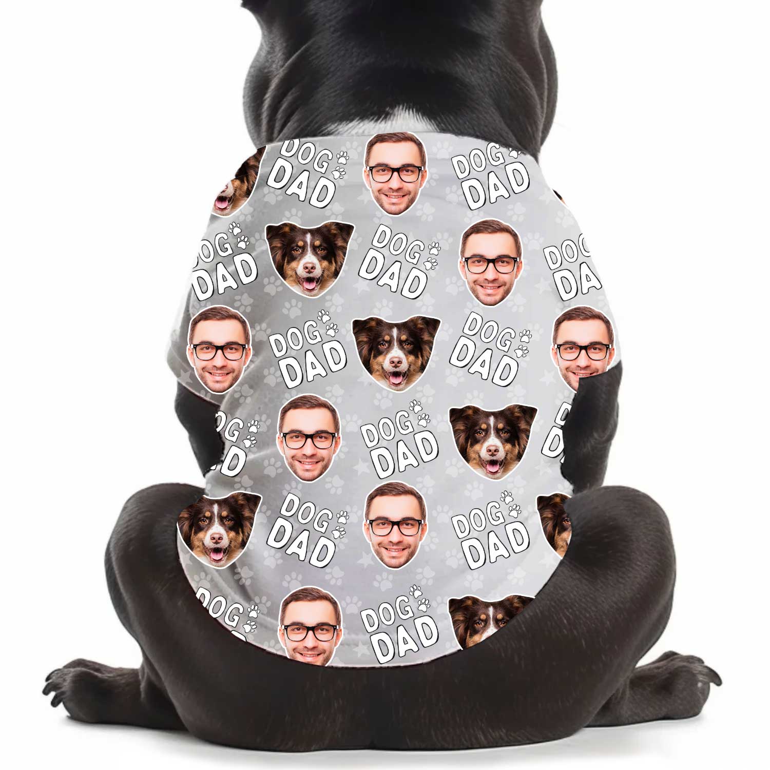 Dog Dad Personalised Dog T Shirt