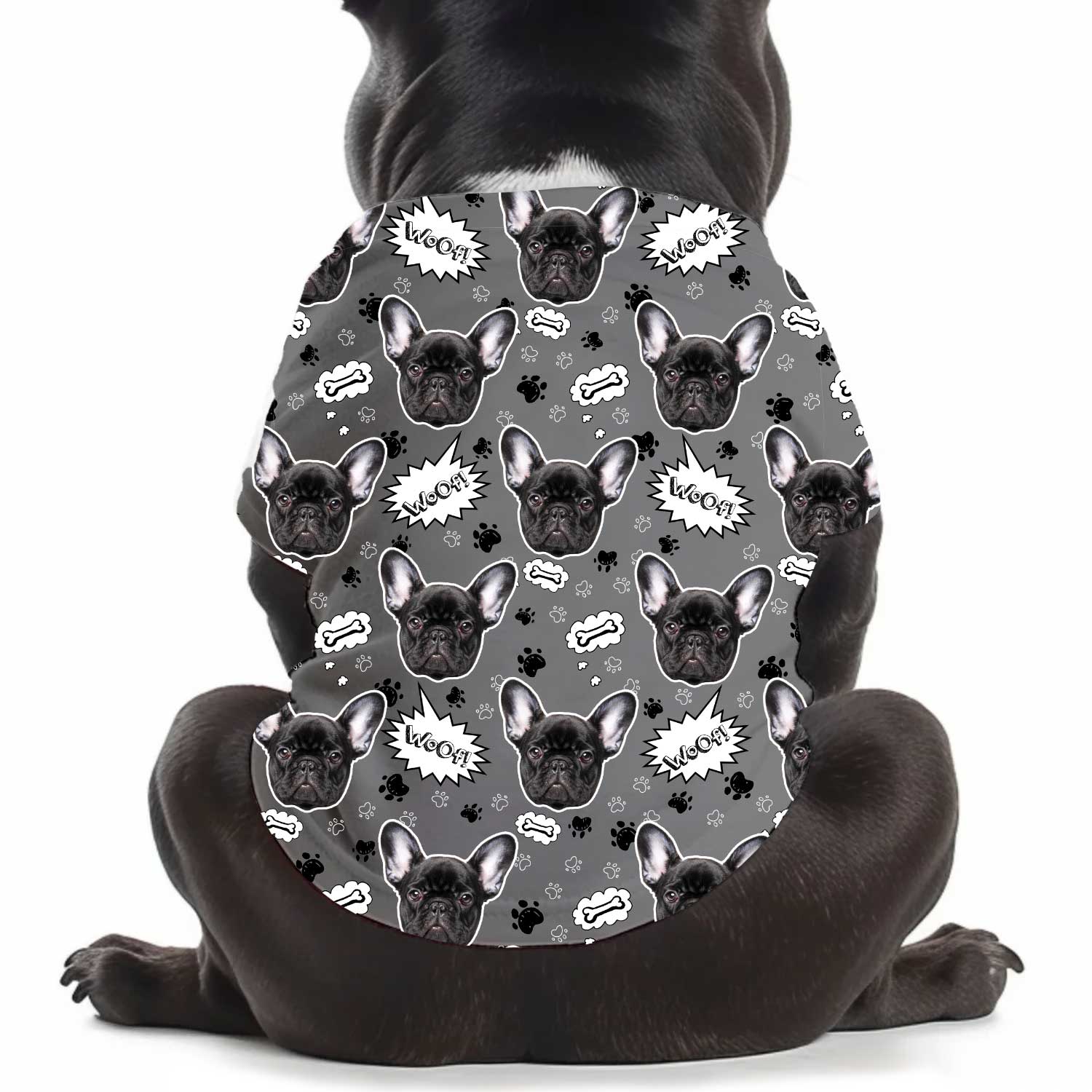 Woof Personalised Dog T Shirt