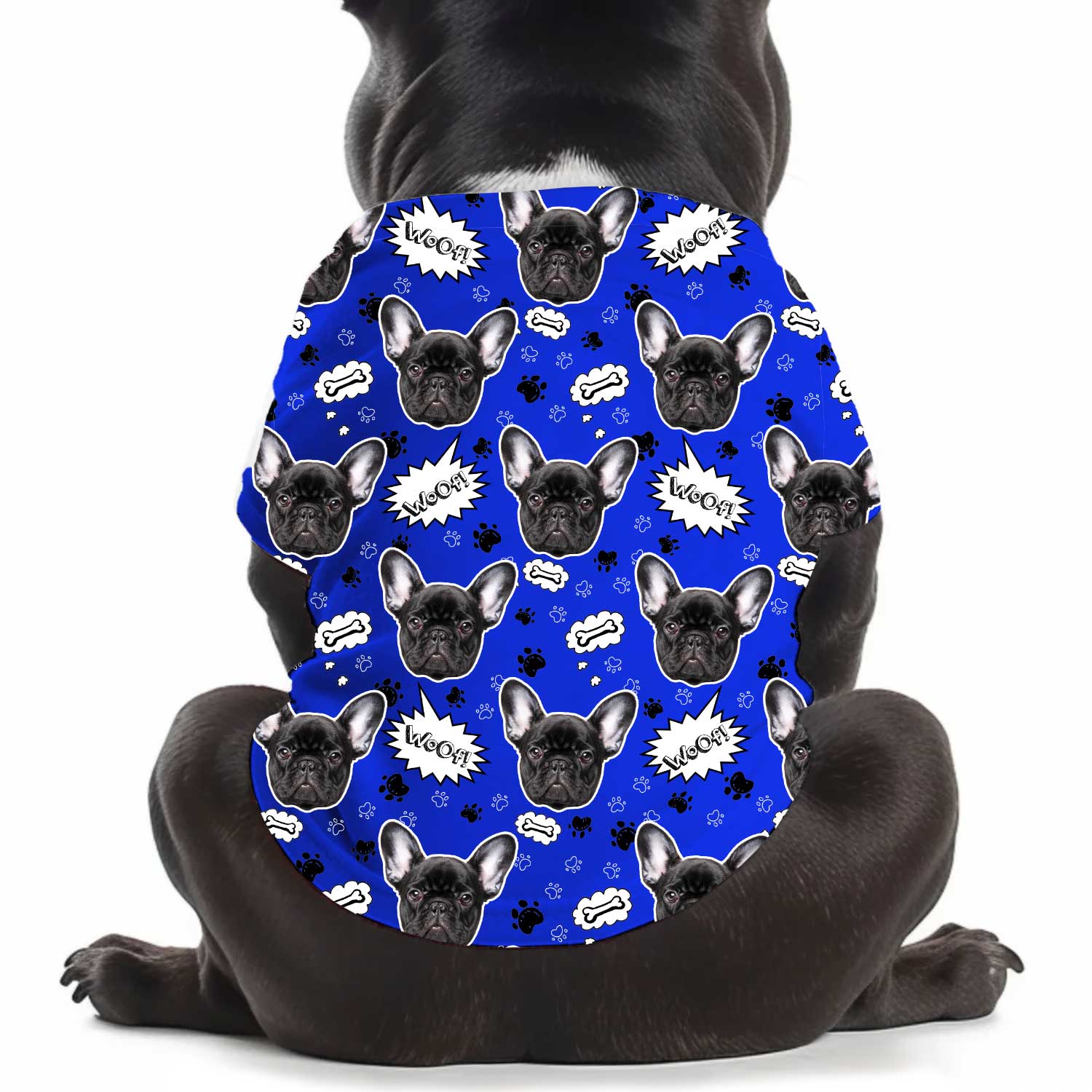 Woof Personalised Dog T Shirt