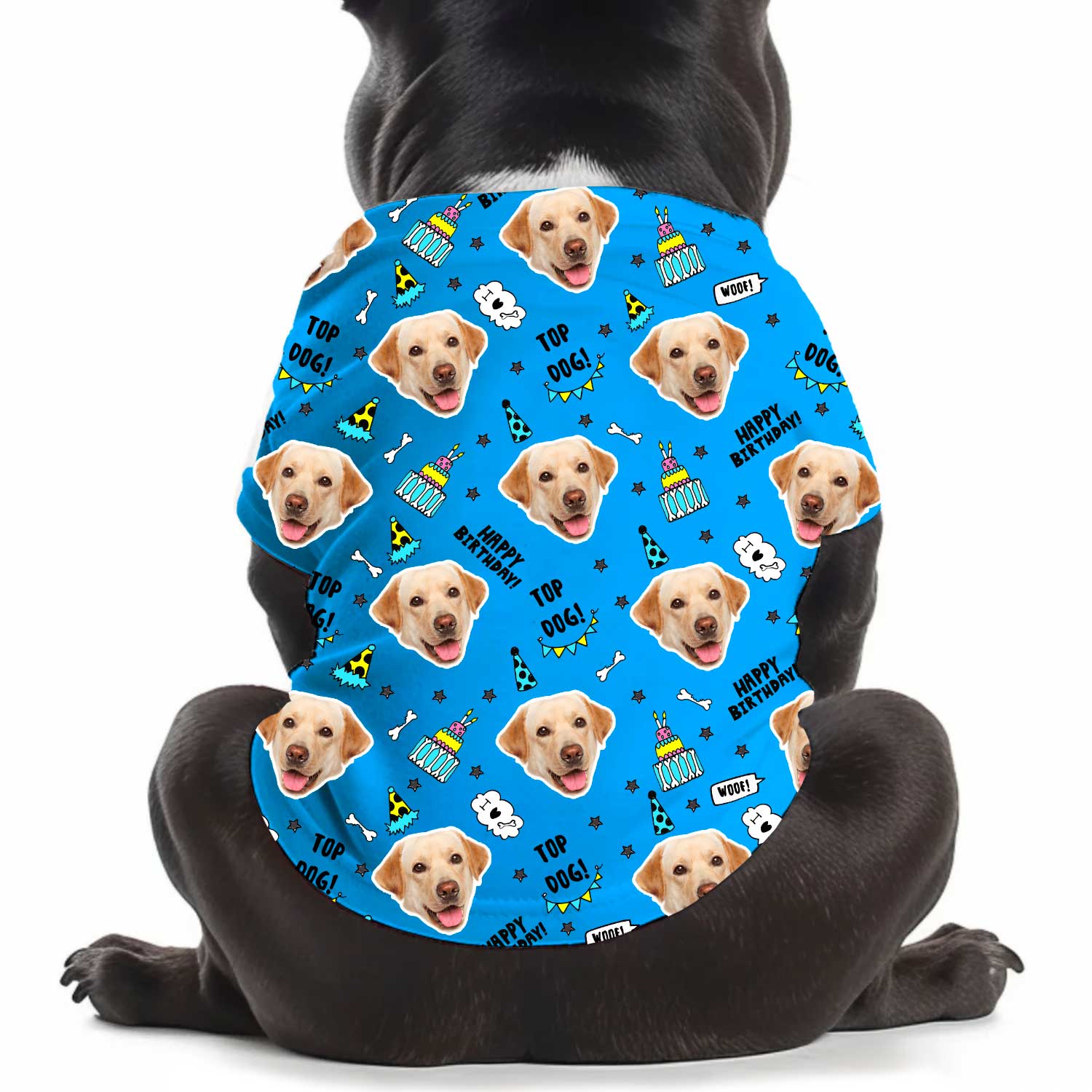 Top Dog Birthday Personalised T Shirt