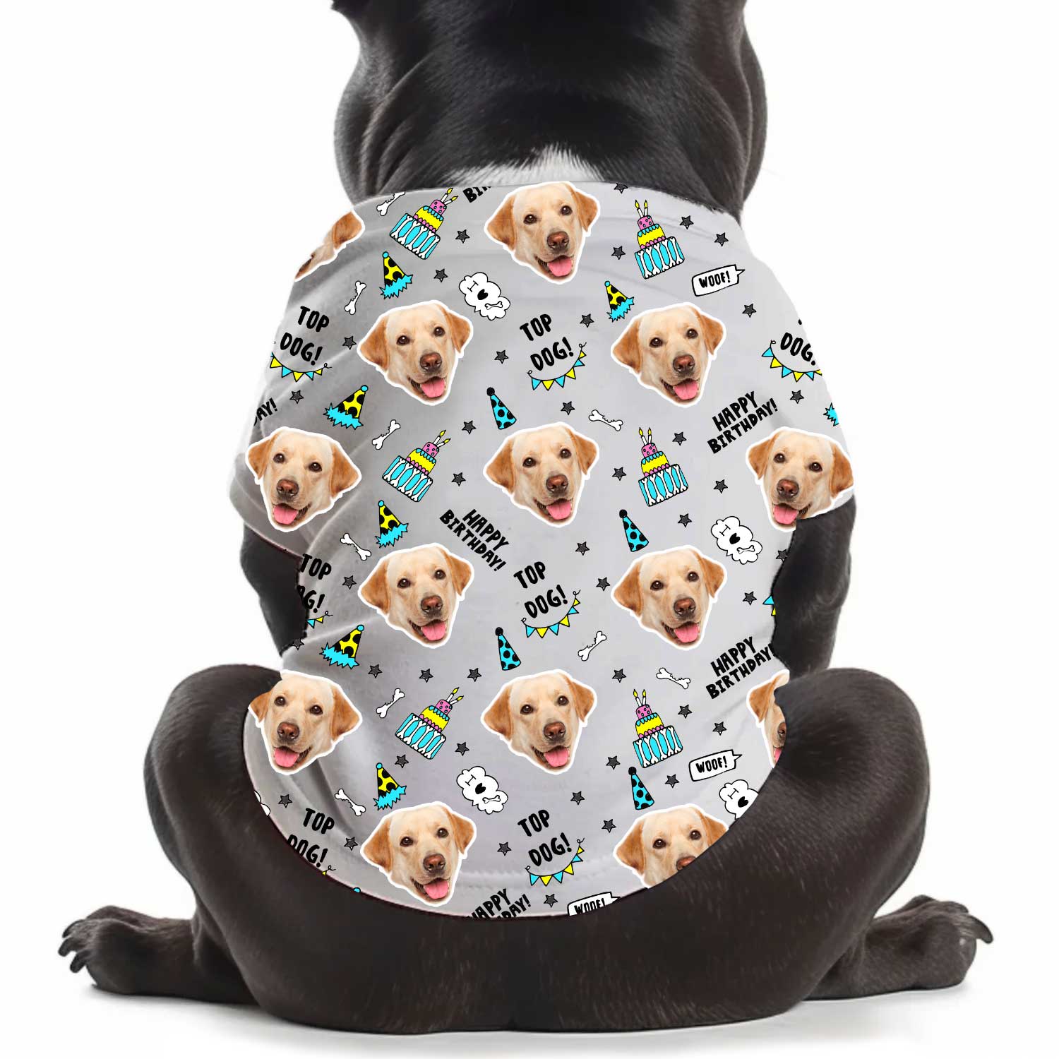 Top Dog Birthday Personalised T Shirt