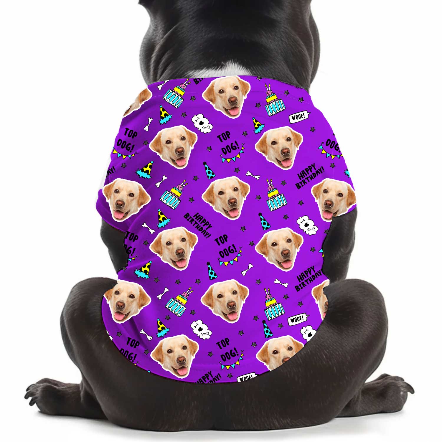 Top Dog Birthday Personalised T Shirt