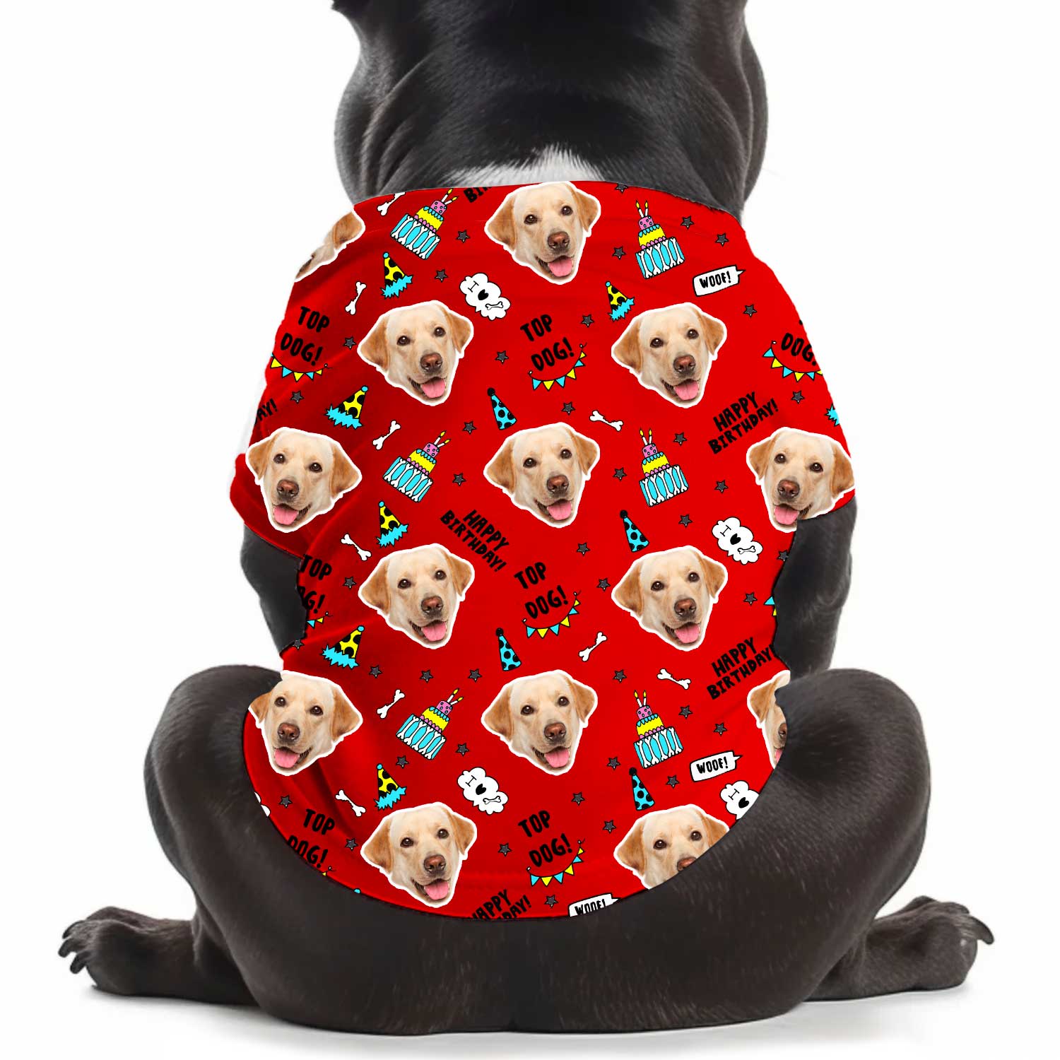 Top Dog Birthday Personalised T Shirt