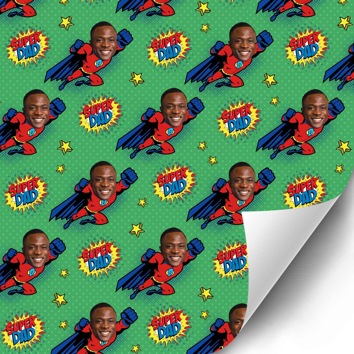 Super Dad Wrapping Paper