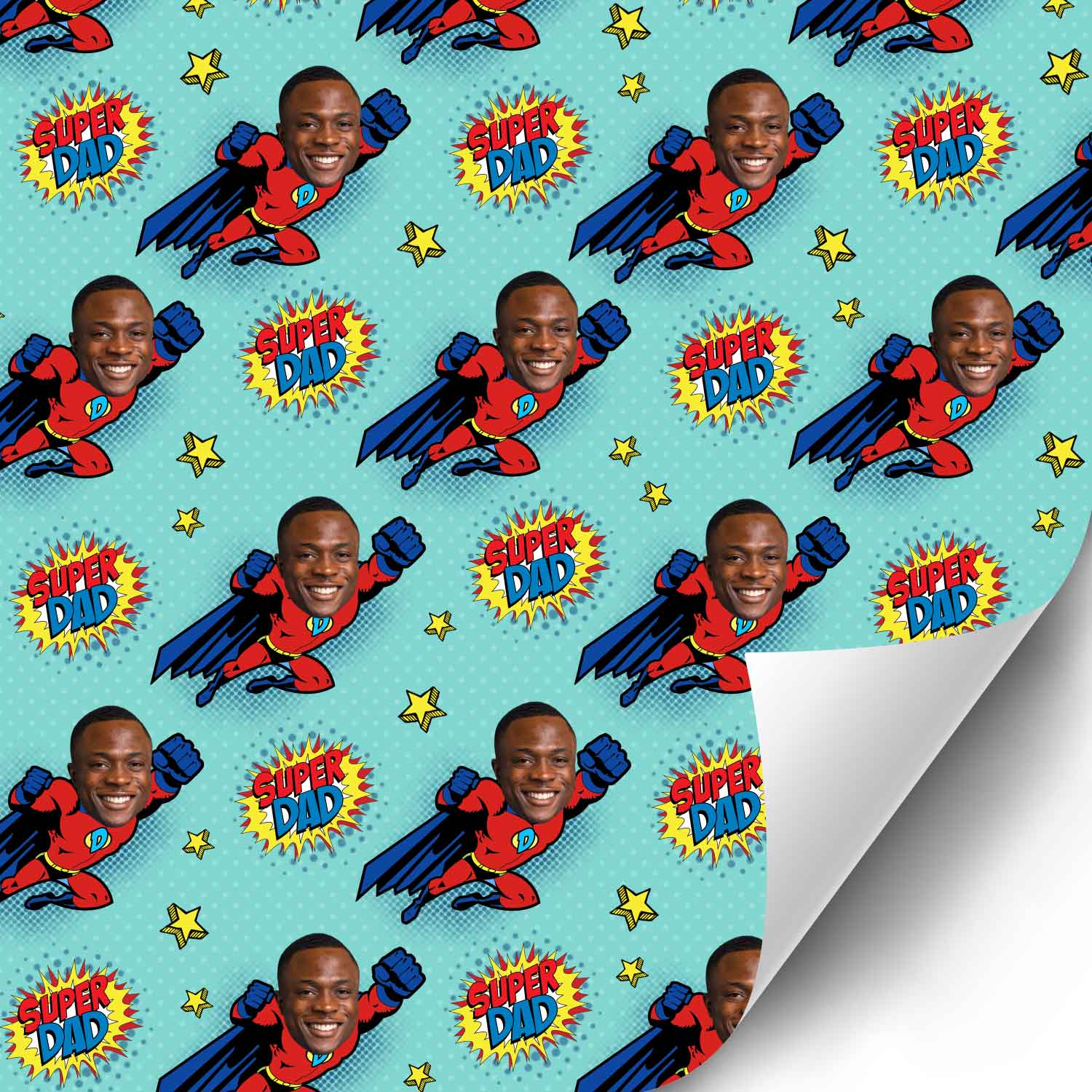 Super Dad Wrapping Paper