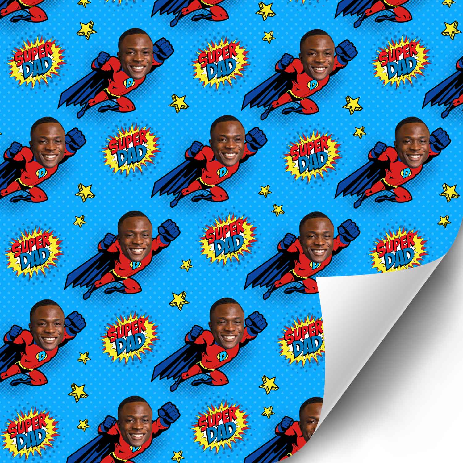 Super Dad Wrapping Paper