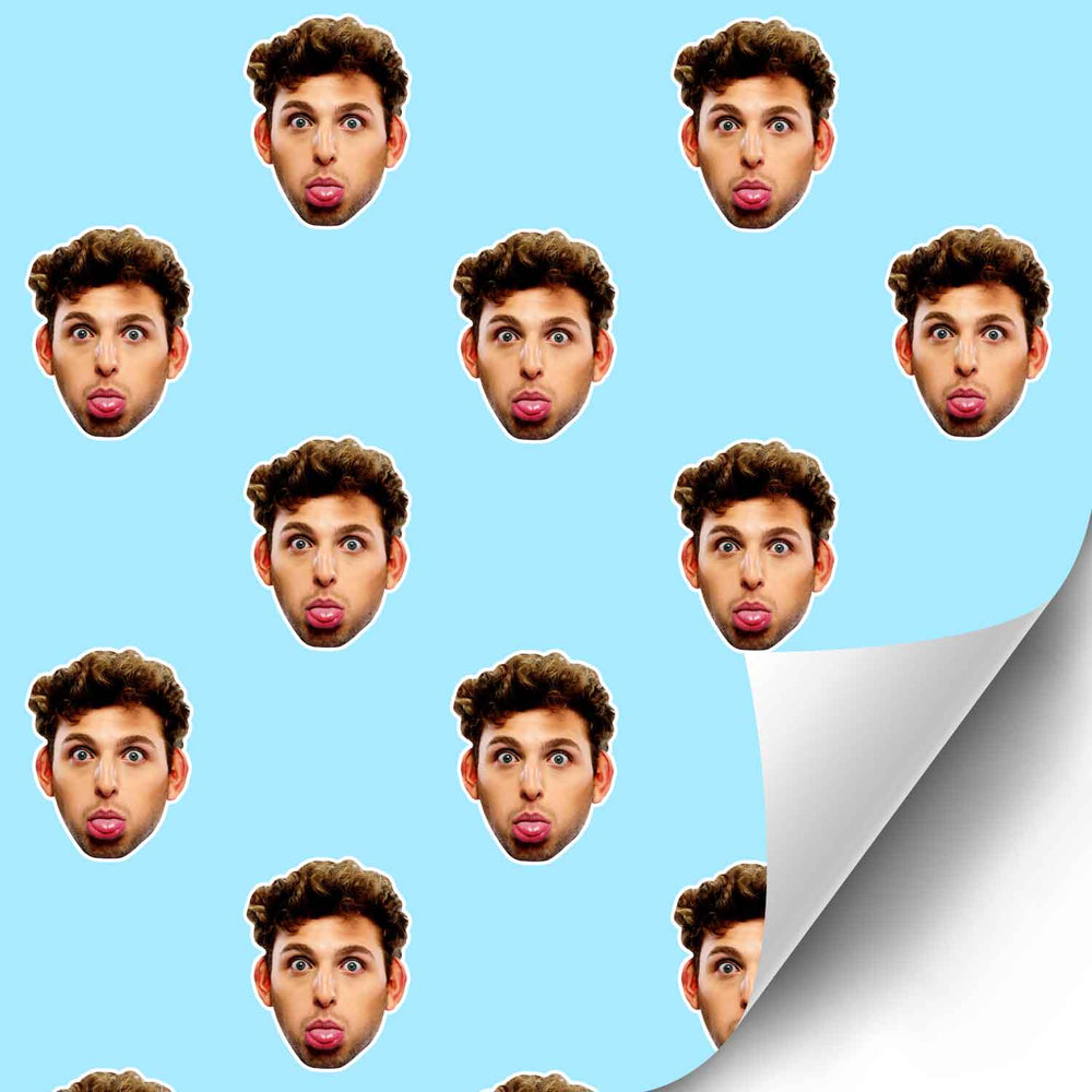 Your Face Gift Wrap - Personalised Your Face Gift Wrap