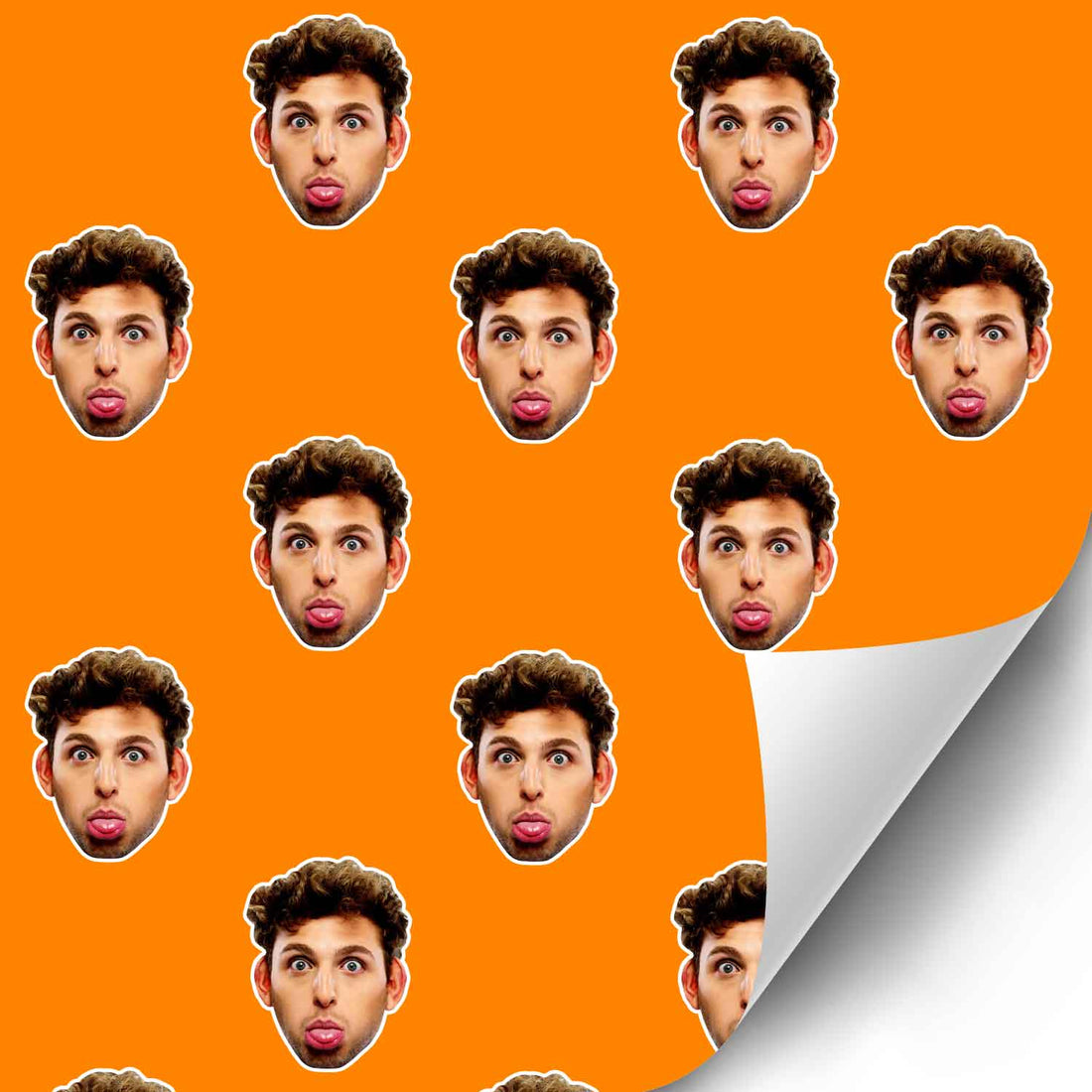 Your Face Gift Wrap - Personalised Your Face Gift Wrap