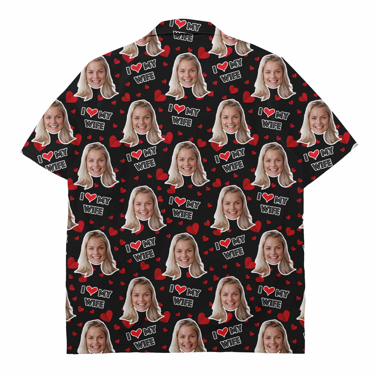 I Love My Wife Custom Hawaiian Shirt