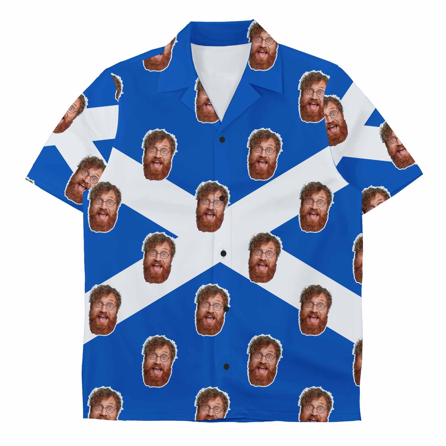 Scotland Flag Hawaiian Shirt