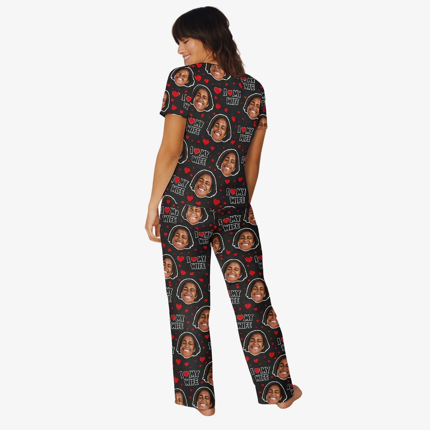 Women's I Love My Wife Pyjamas 