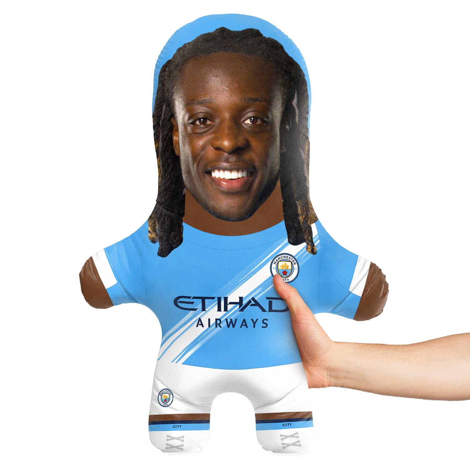 Jeremy Doku Face Pillow