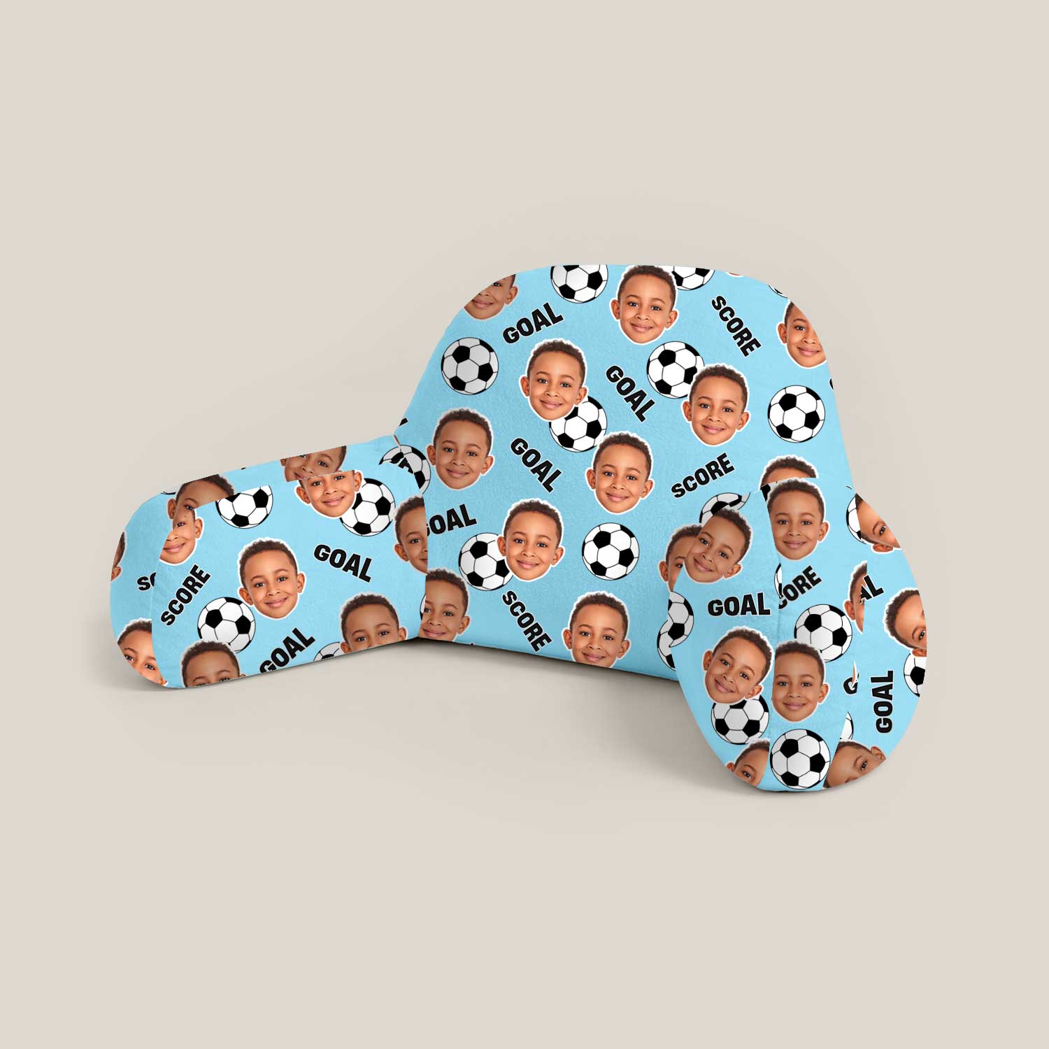 Personalised Kids Football Cuddle Cushion