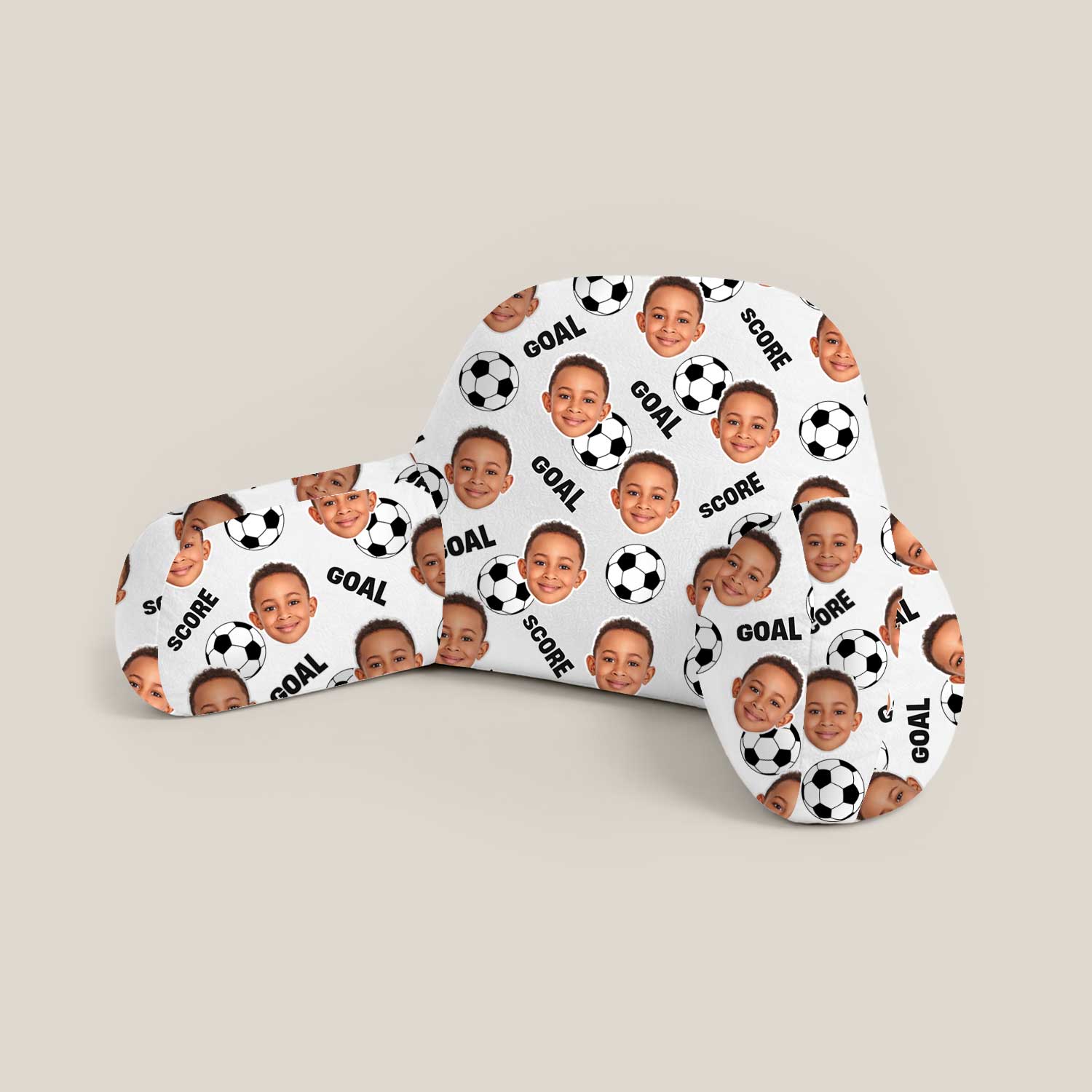 Personalised Kids Football Cuddle Cushion