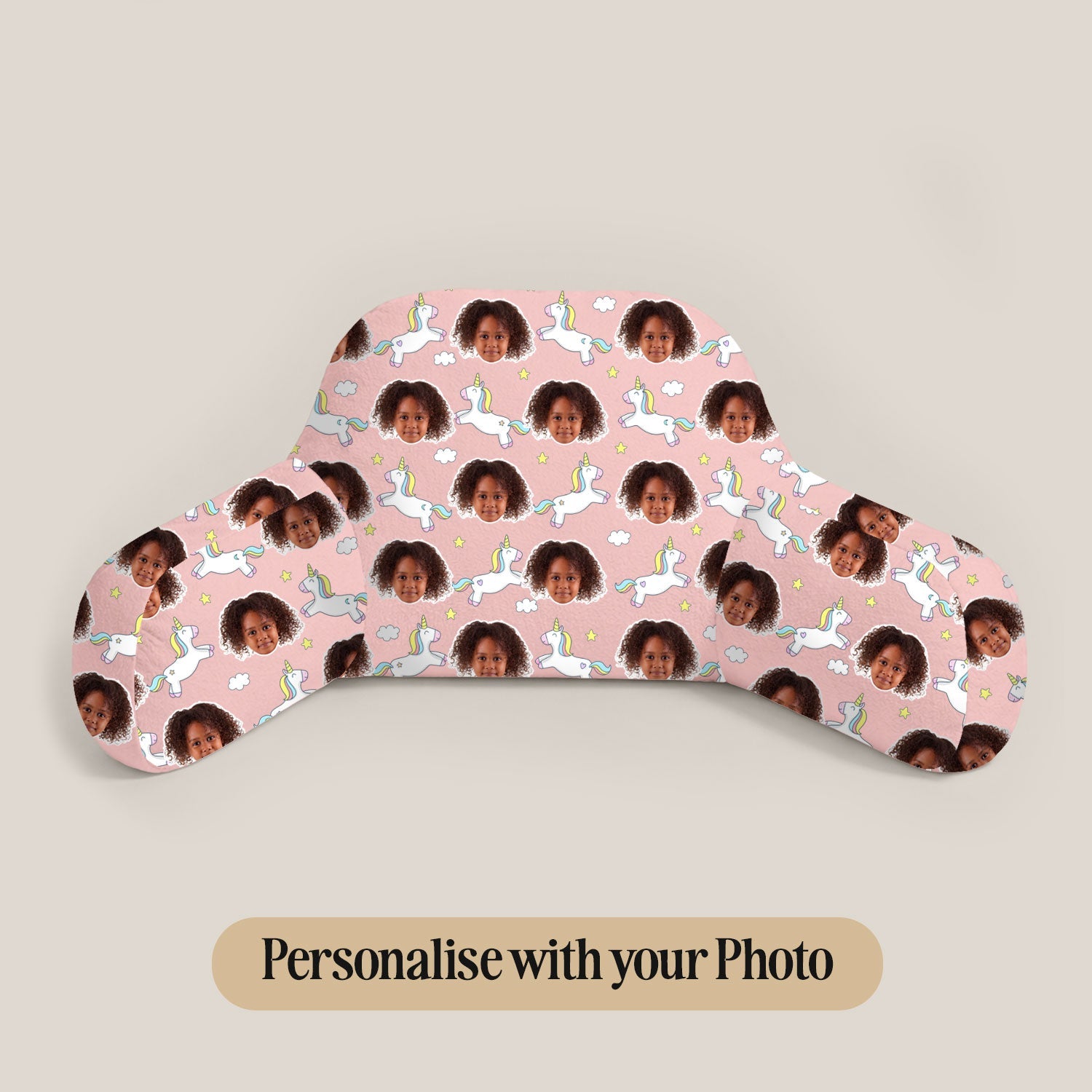 Personalised Kids Unicorn Cuddle Cushion