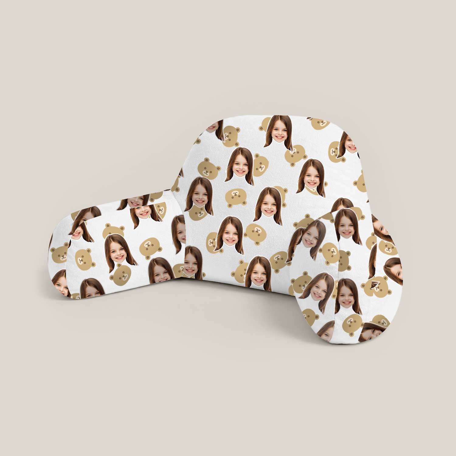 Personalised Kids Teddy Bear Cuddle Cushion