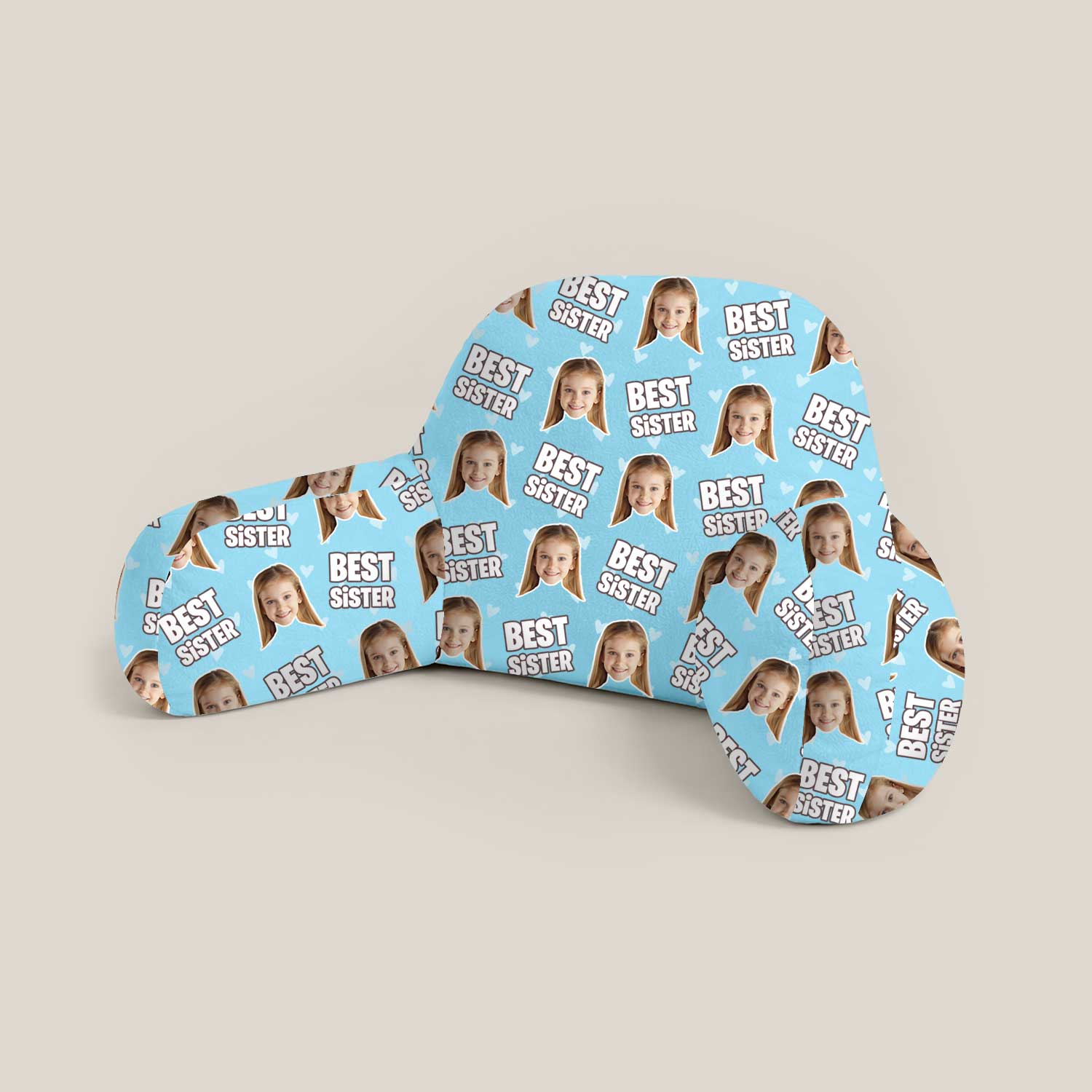 Personalised Kids Best Sister Cuddle Cushion