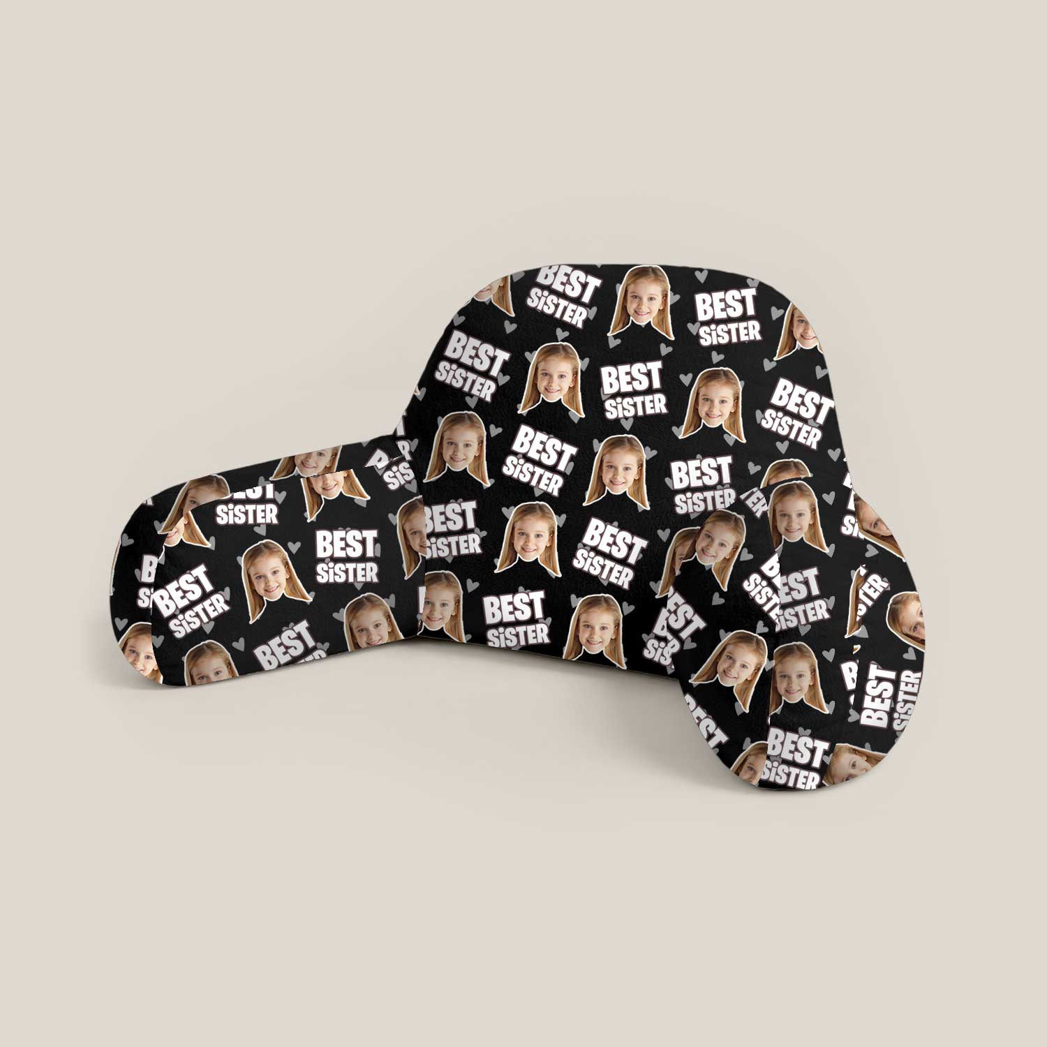 Personalised Kids Best Sister Cuddle Cushion