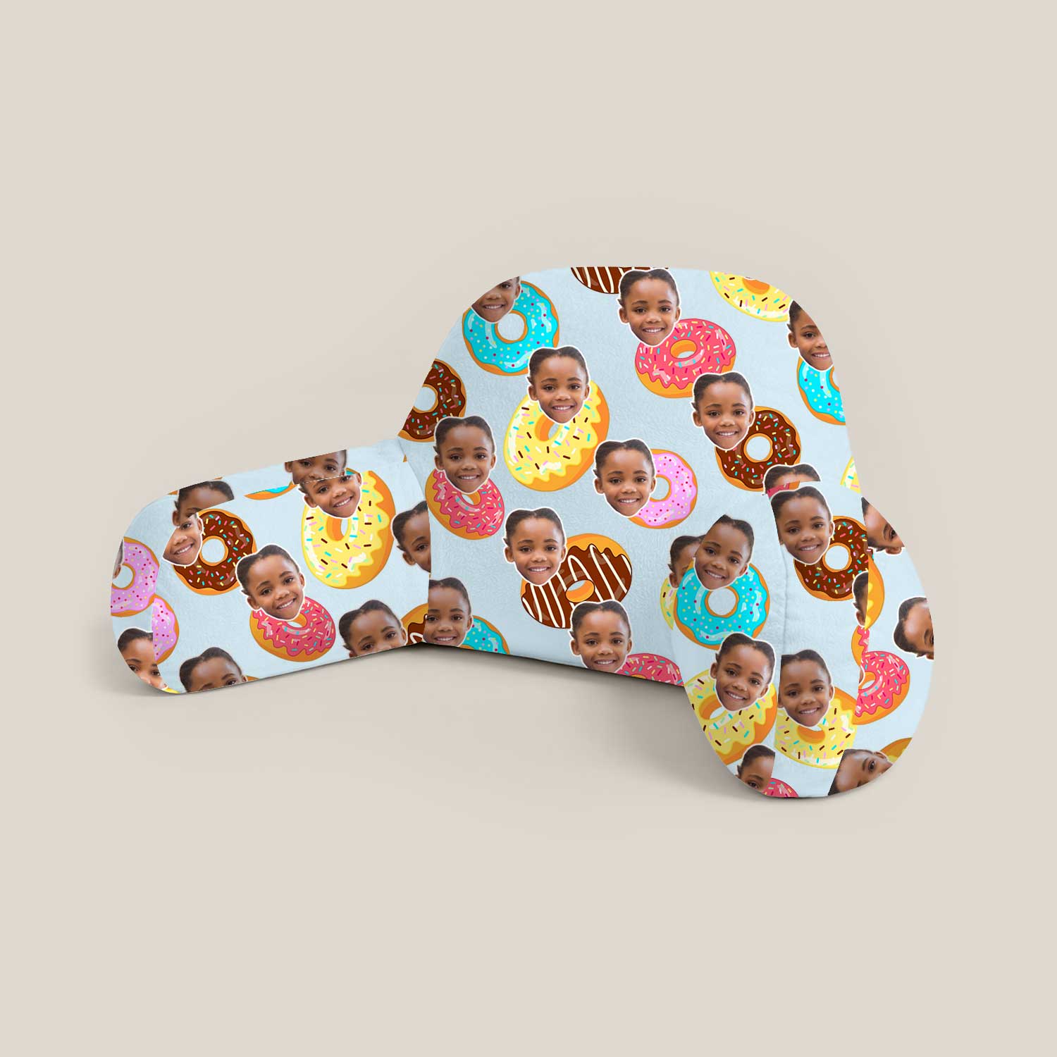 Personalised Kids Donuts Cuddle Cushion