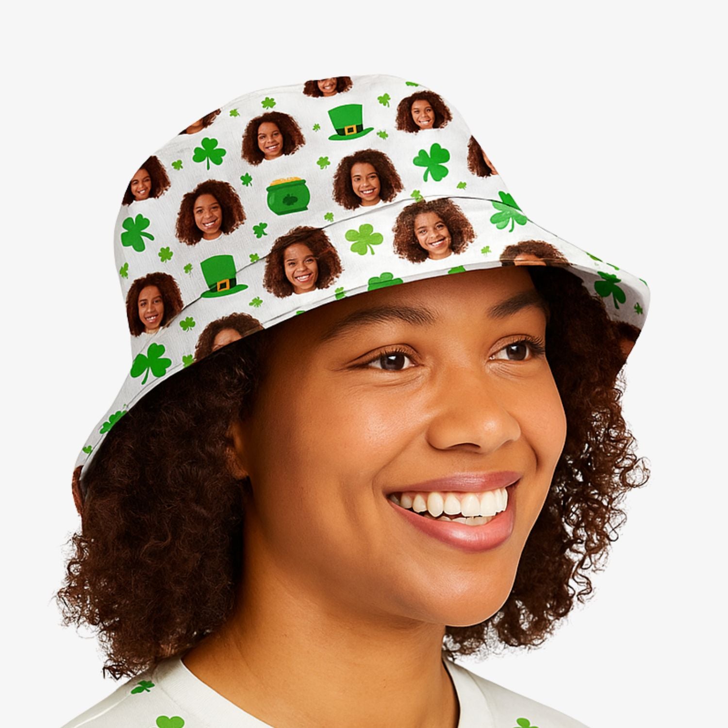 Luck Of The Irish Custom Bucket Hat