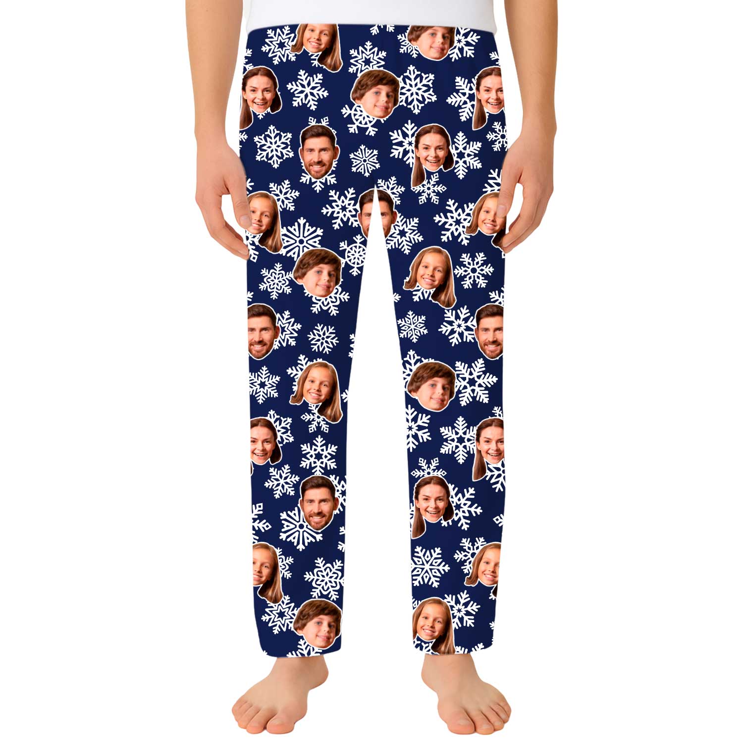 custom christmas Men's PJs