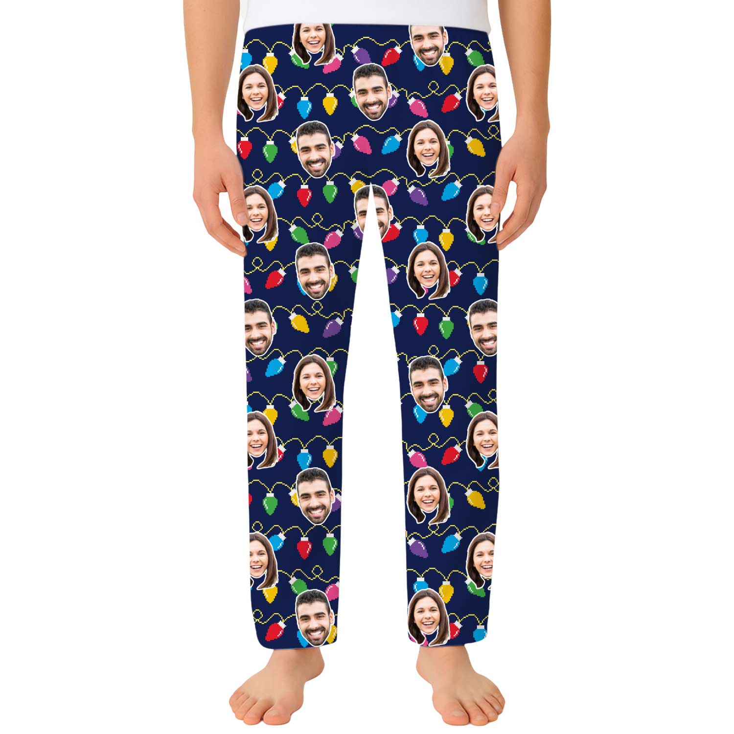 Christmas custom Men's PJ Bottoms