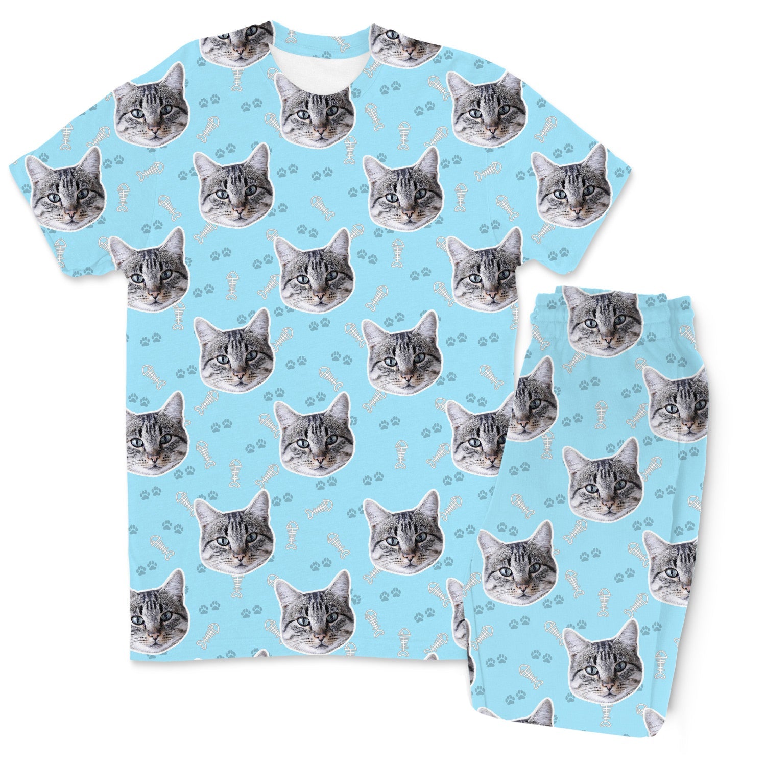 Your Cat Men's Personalised Pyjamas - Trouser Set