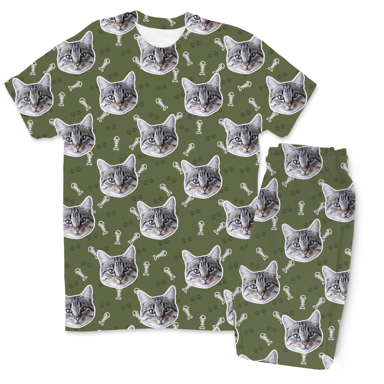 Your Cat Men's Personalised Pyjamas - Trouser Set