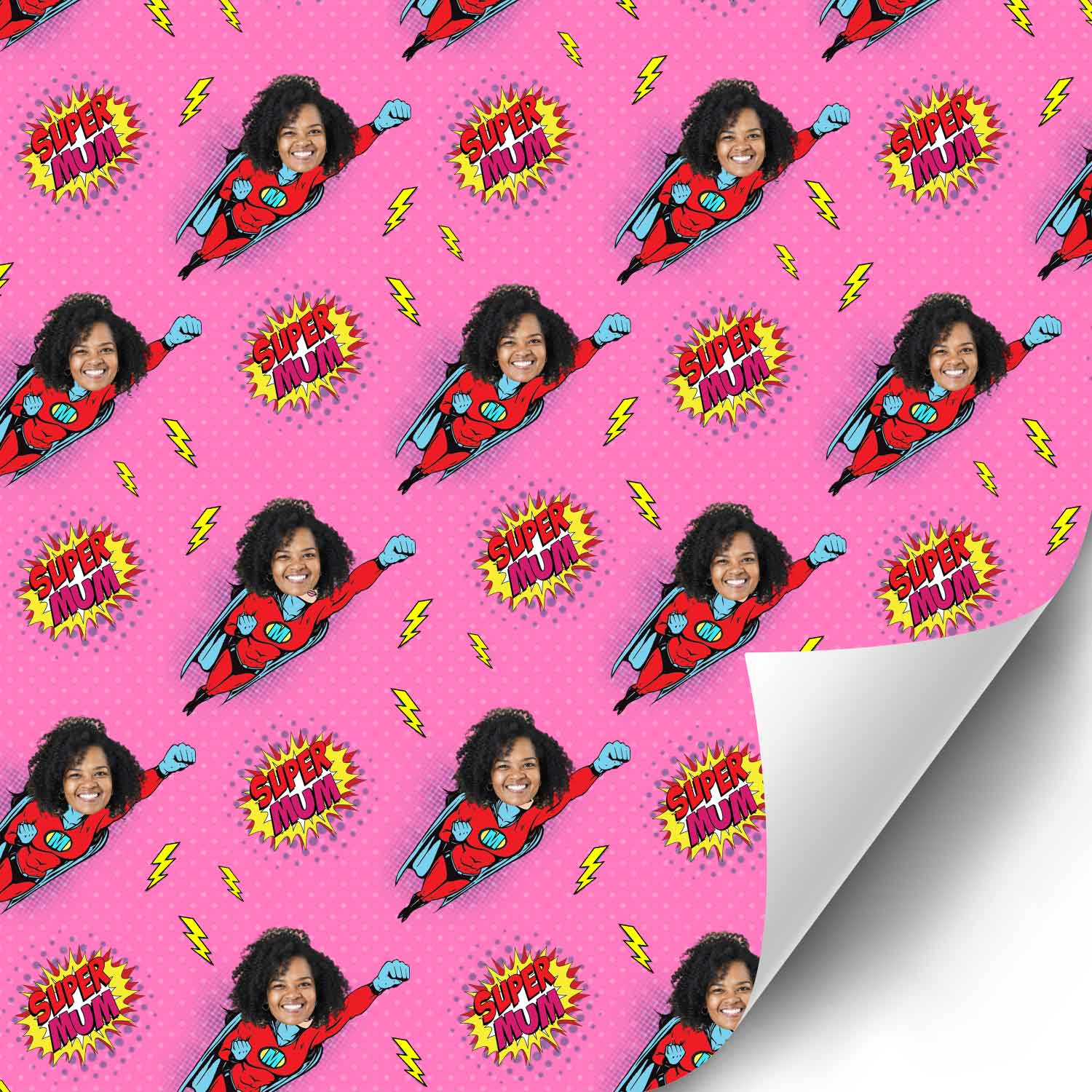 Super Mum Wrapping Paper