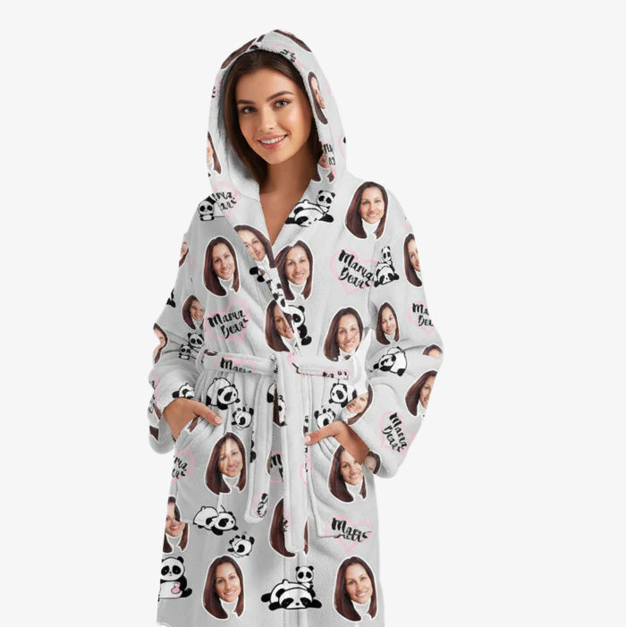 Mama Bear Personalised Dressing Gown