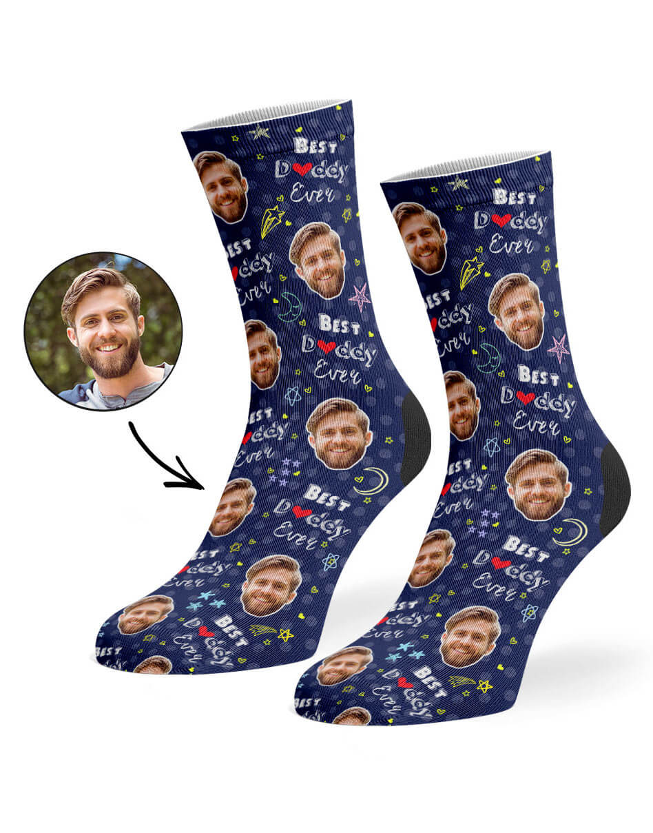 Personalised Best Daddy Ever Socks