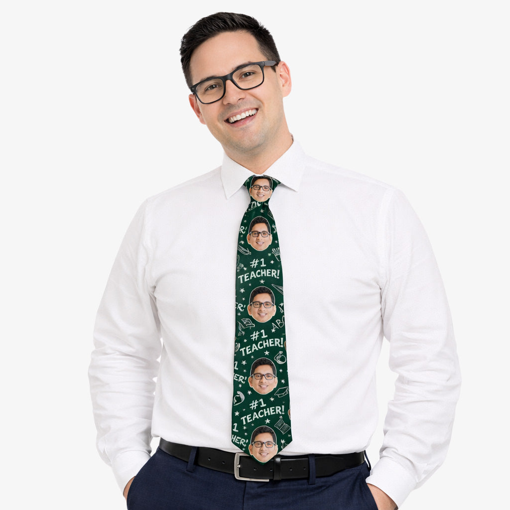 No. 1 Teacher Tie