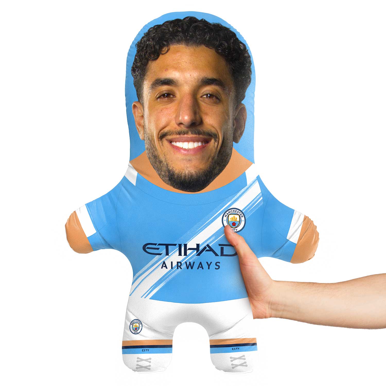 Omar Marmoush Face Pillow