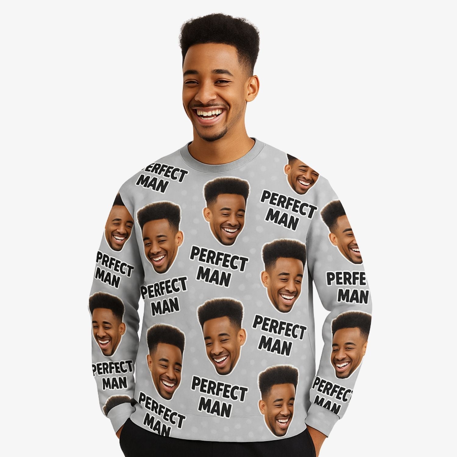 The Perfect Man Personalised Sweatshirt