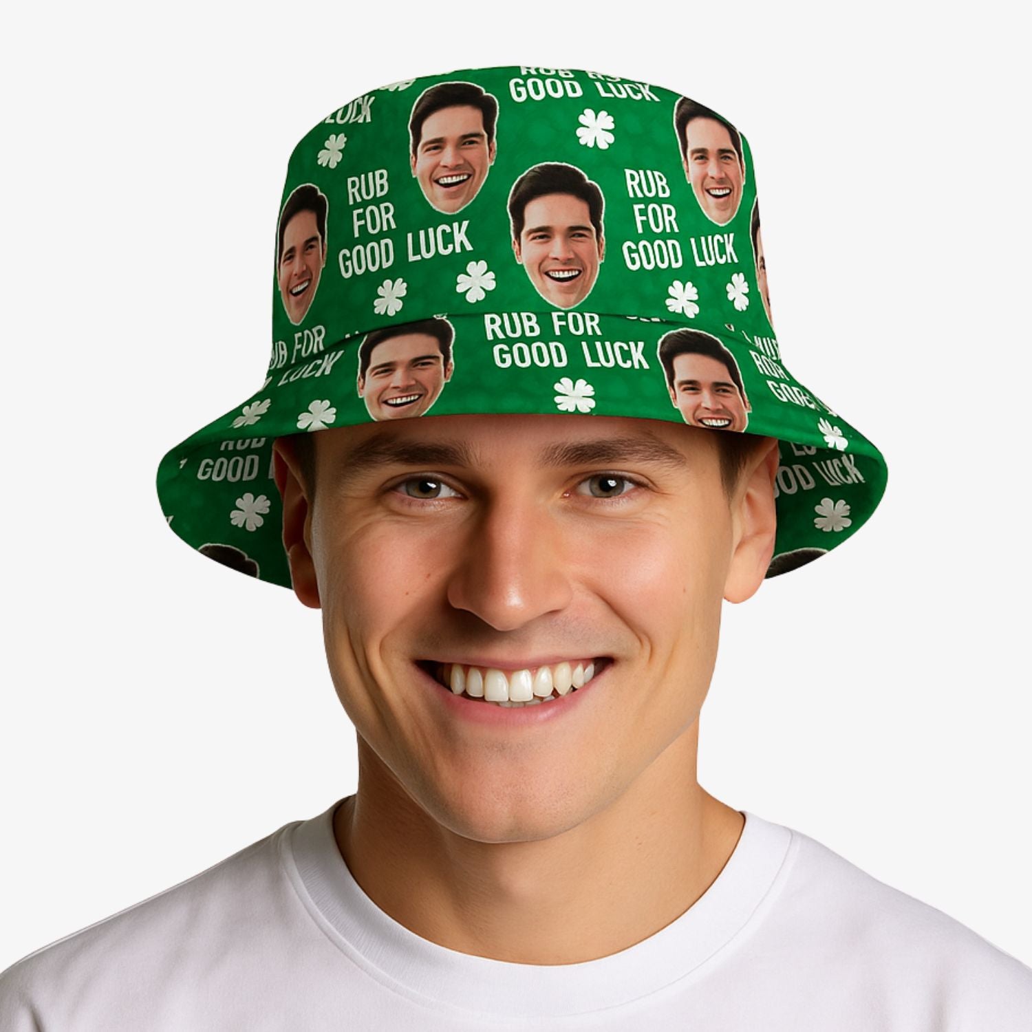 Rub For Good Luck Custom Bucket Hat