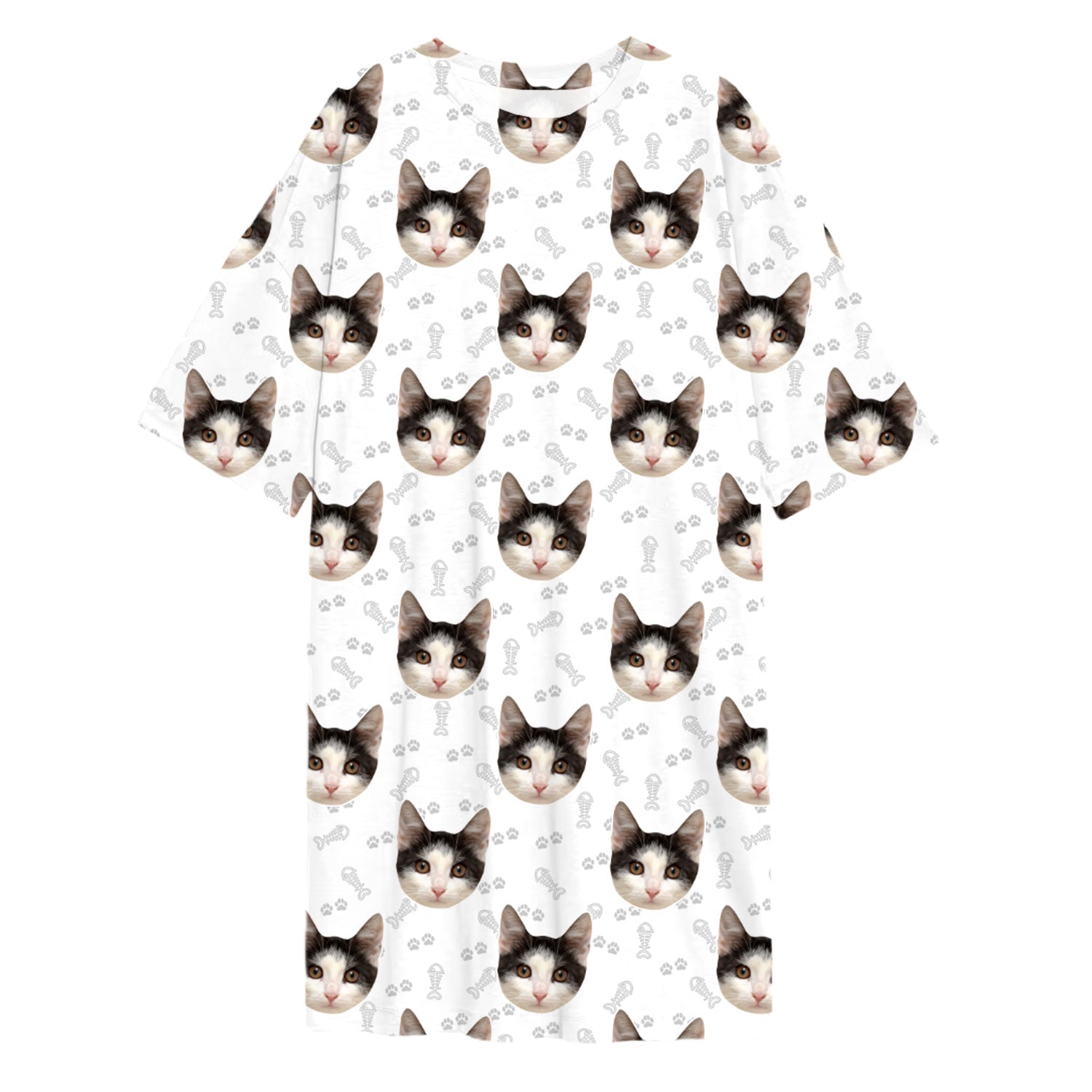 pjs with face on them
