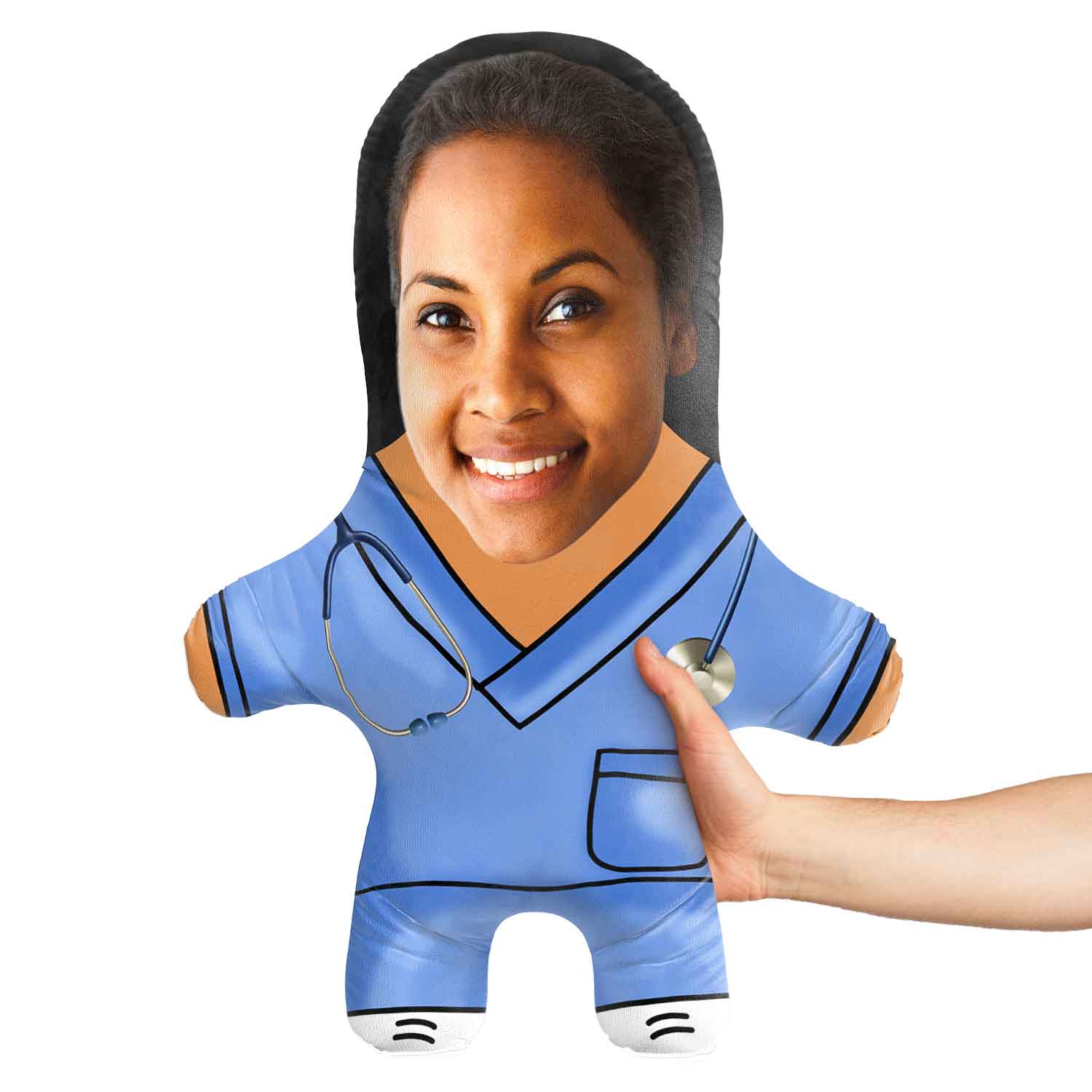 Nurse Face Pillow Doll