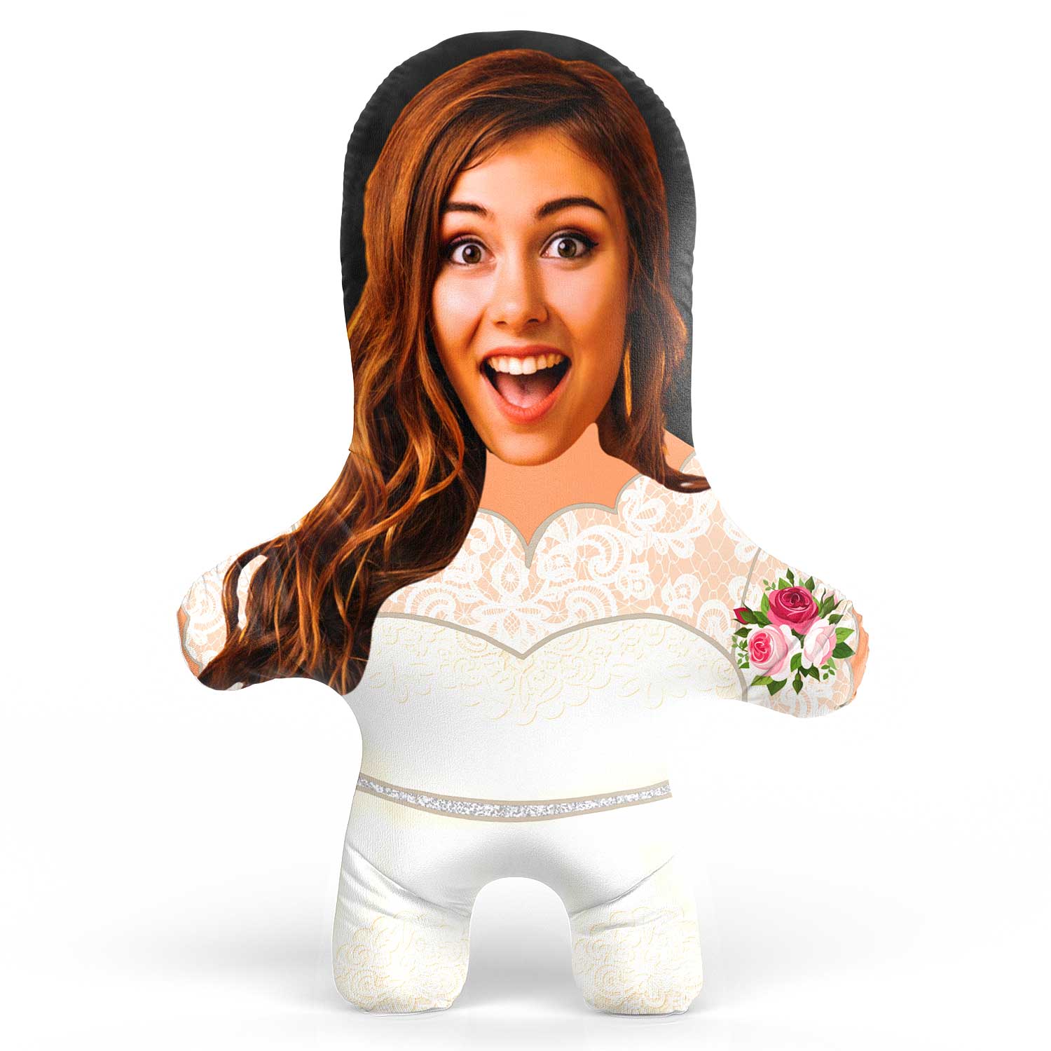 Bride Face Pillow Doll