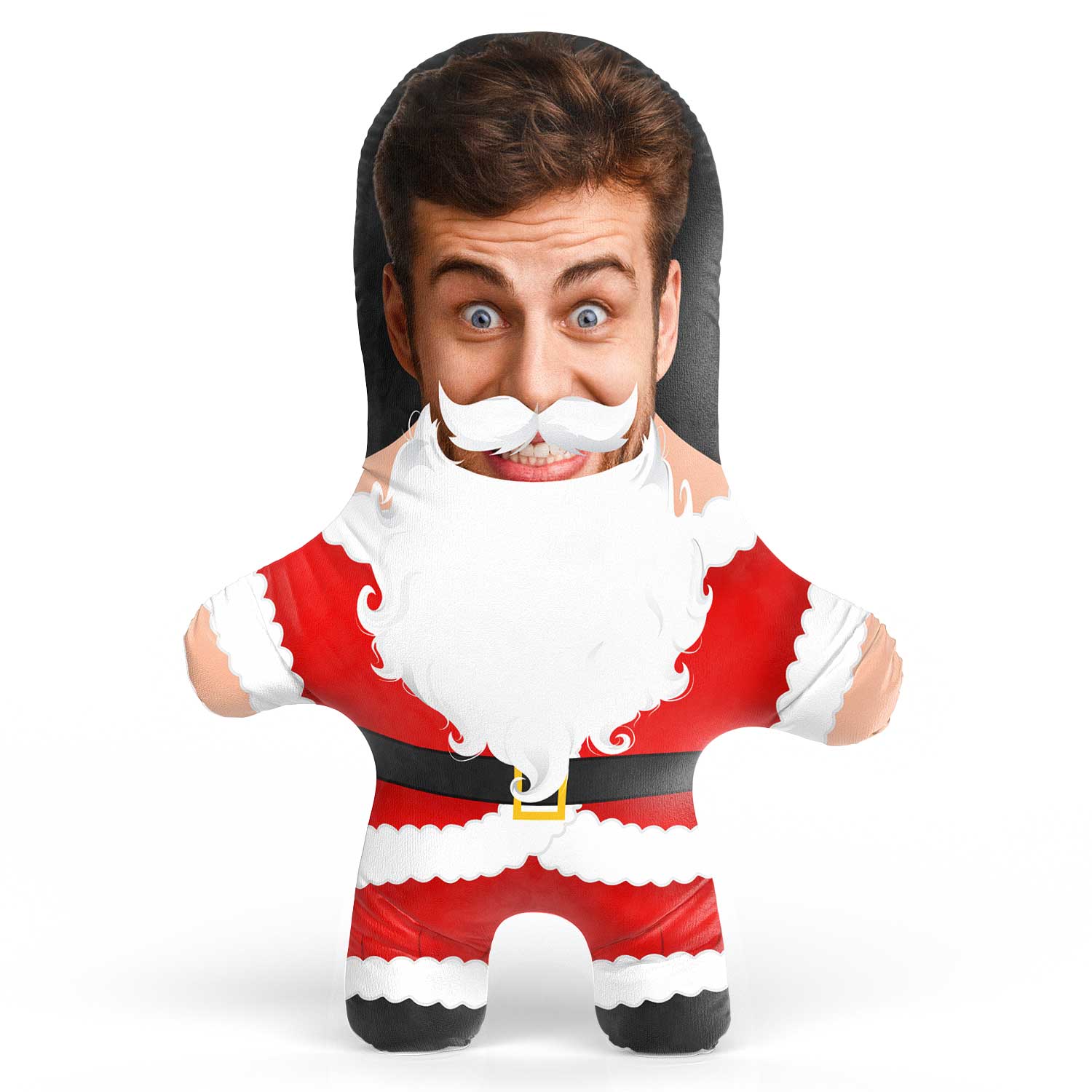 Santa Face Pillow Doll