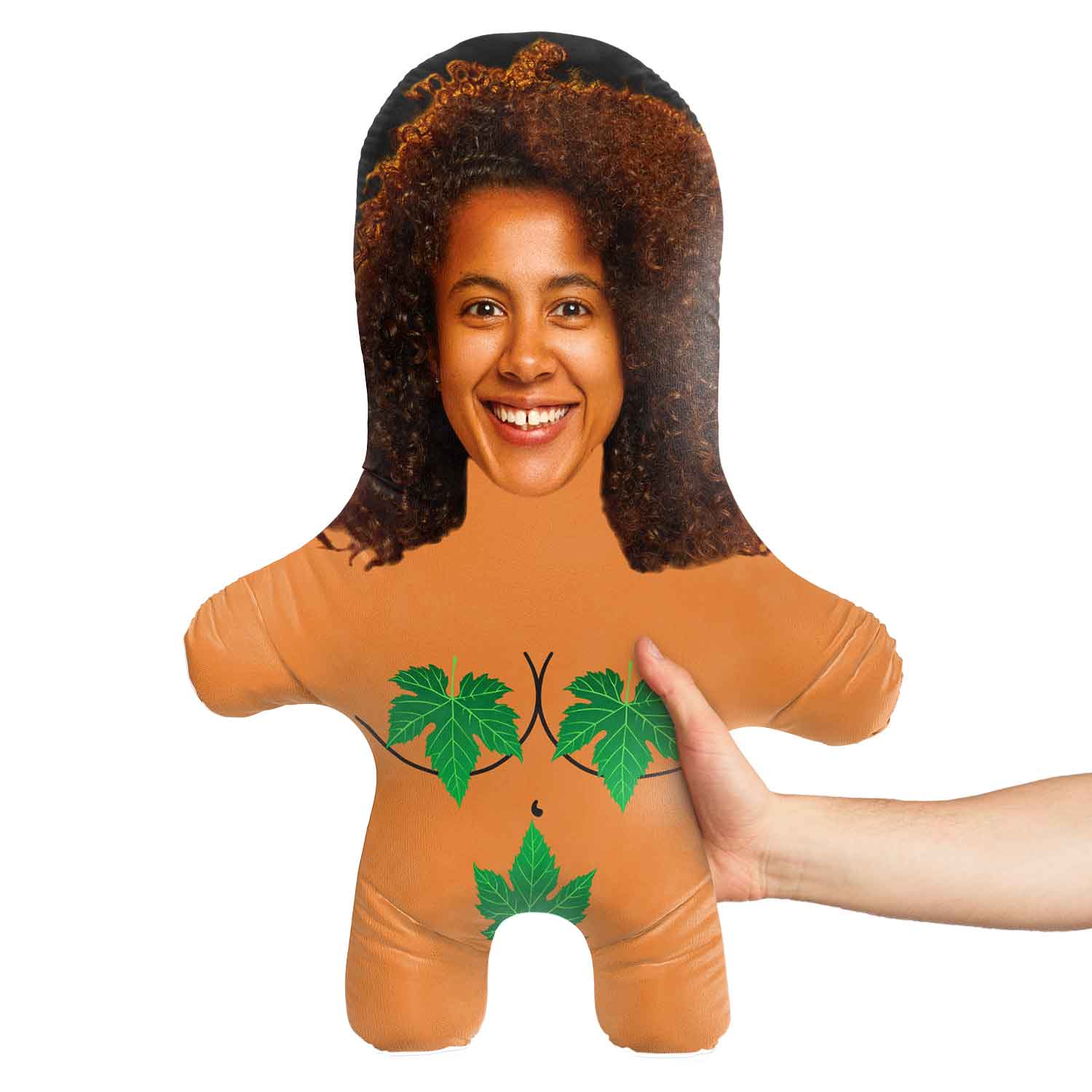 Female Naturist Face Pillow Doll