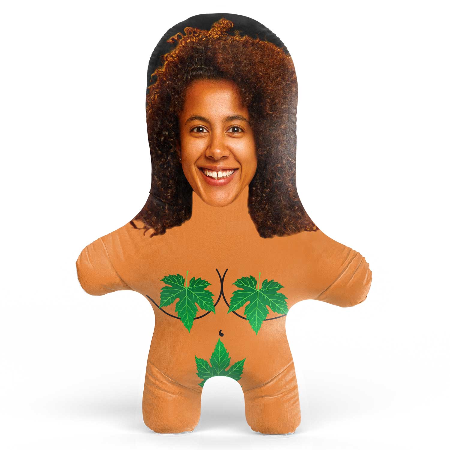 Female Naturist Face Pillow Doll