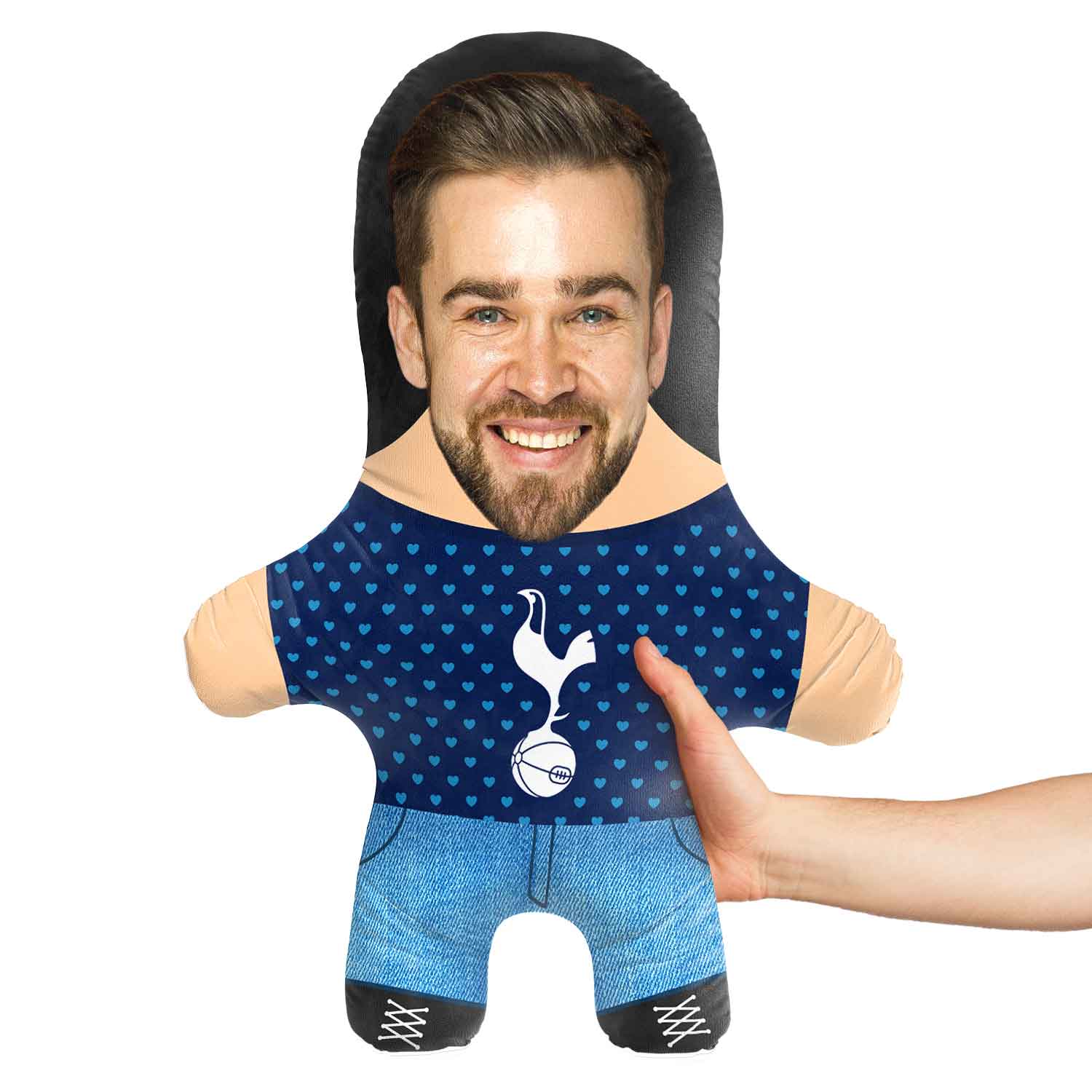 Spurs Love Face Pillow