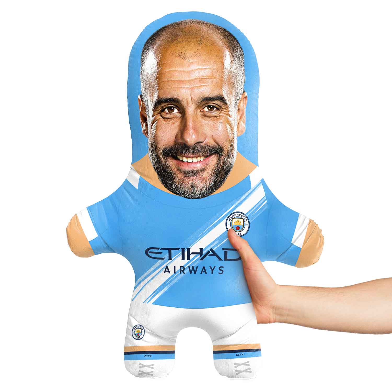 Pep Guardiola Face Pillow