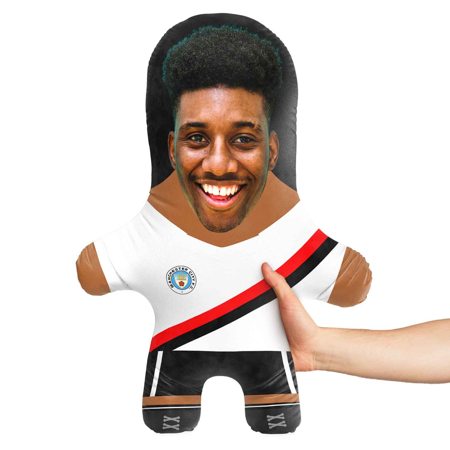 Man City 1978 Away Face Pillow