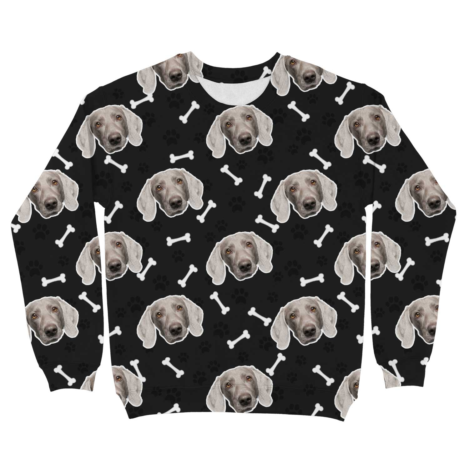 Dogsy Pattern Personalised Sweatshirt