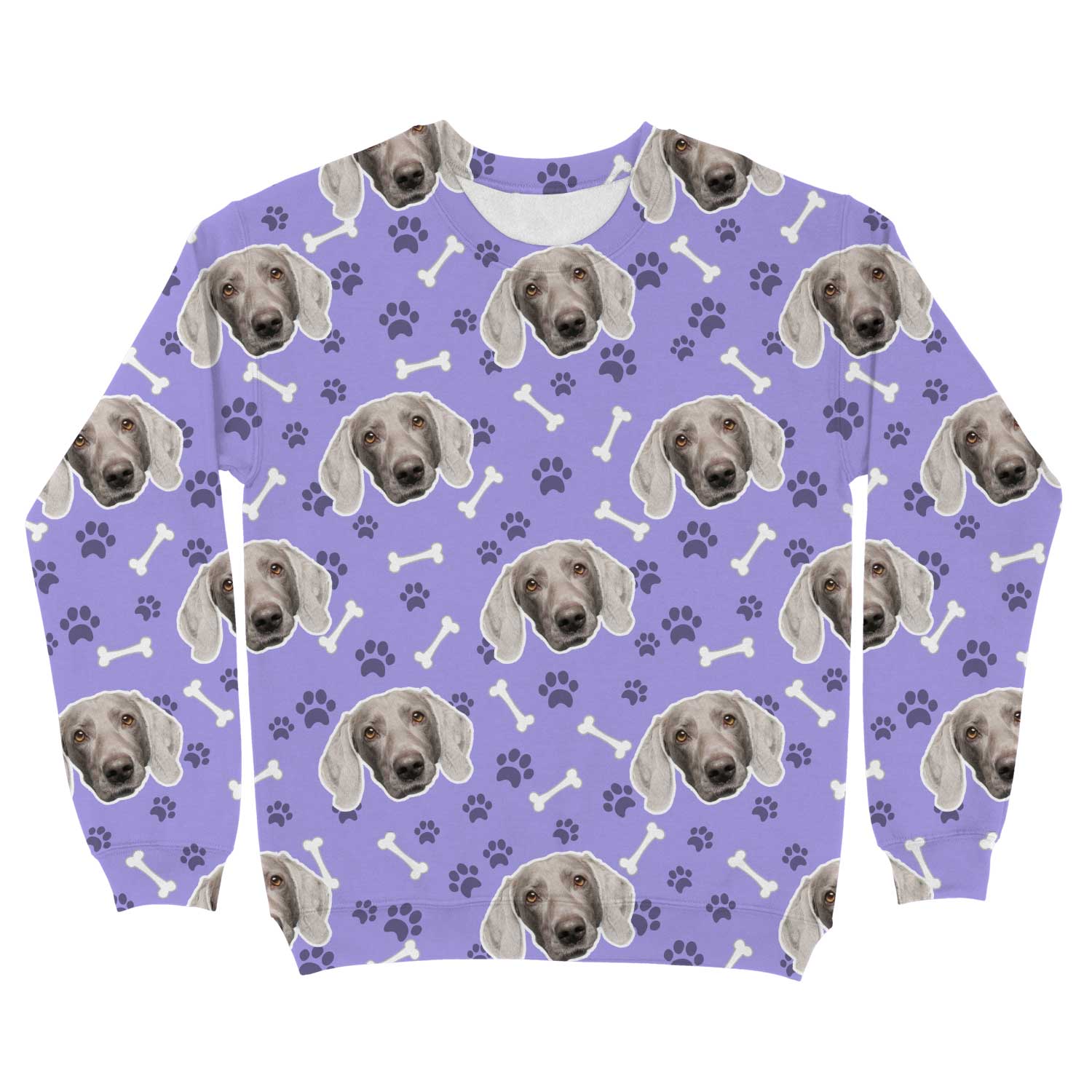Dogsy Pattern Personalised Sweatshirt