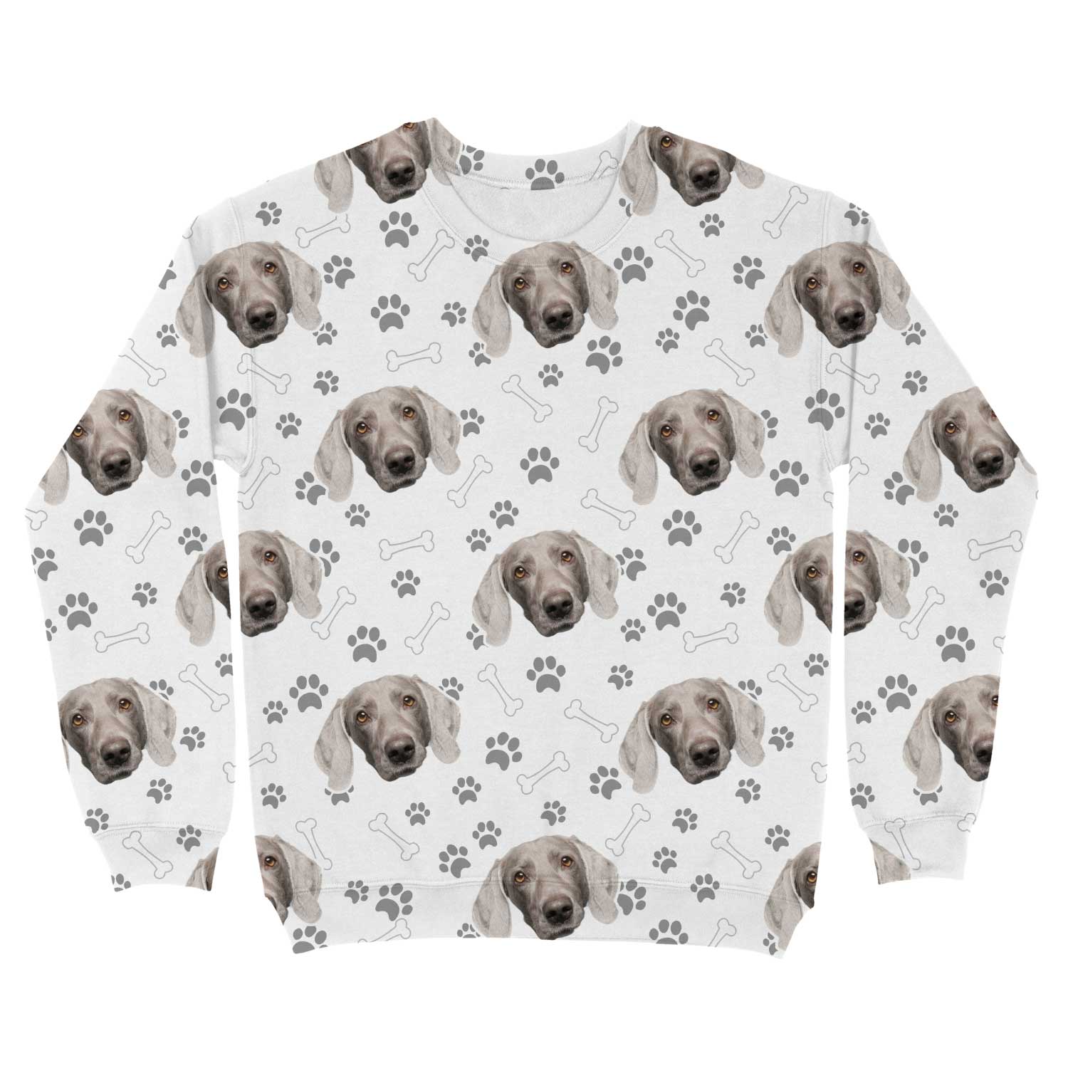Dogsy Pattern Personalised Sweatshirt